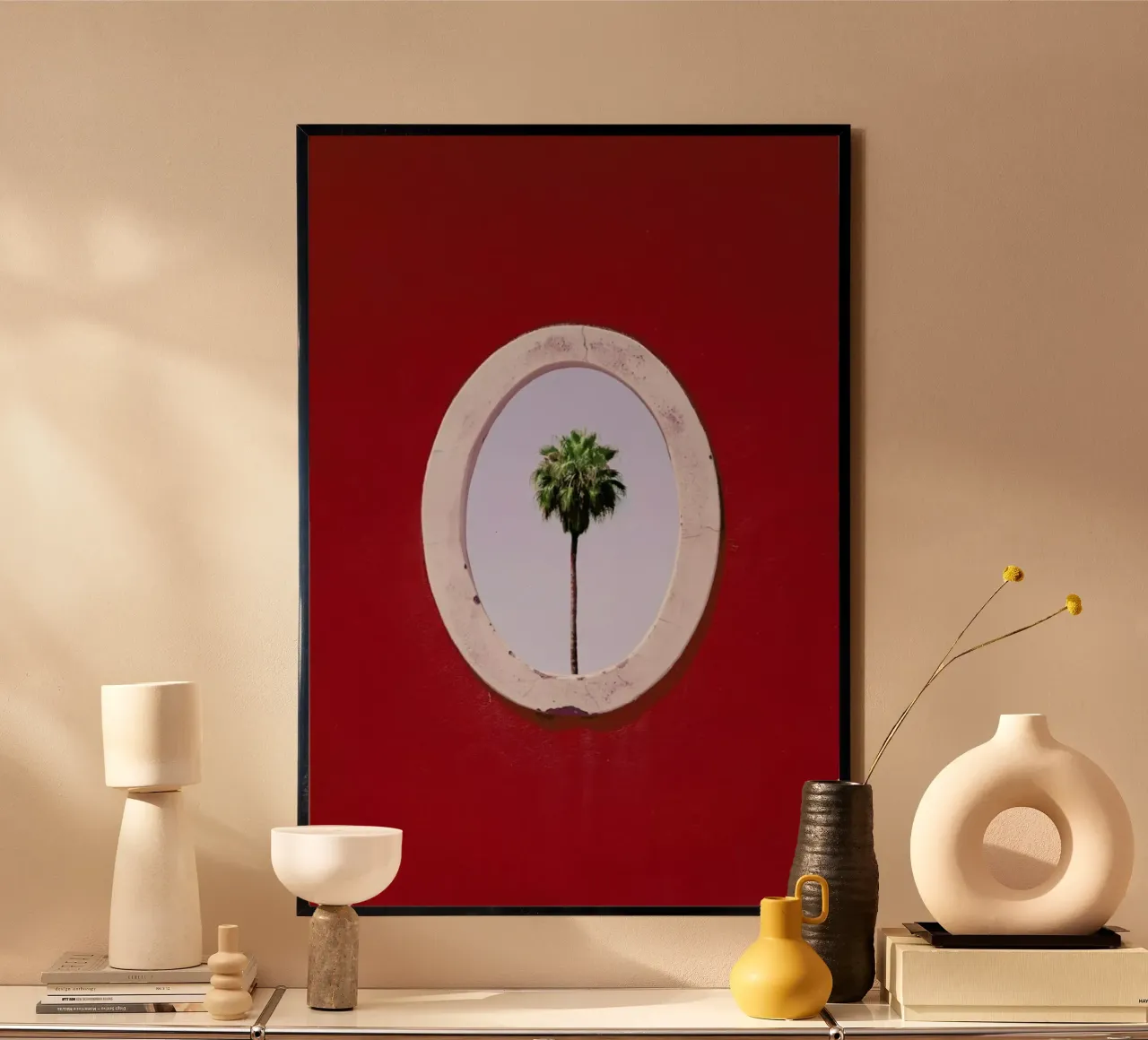 Palm Tree Portrait carta hahnemühle da Rupert Höller