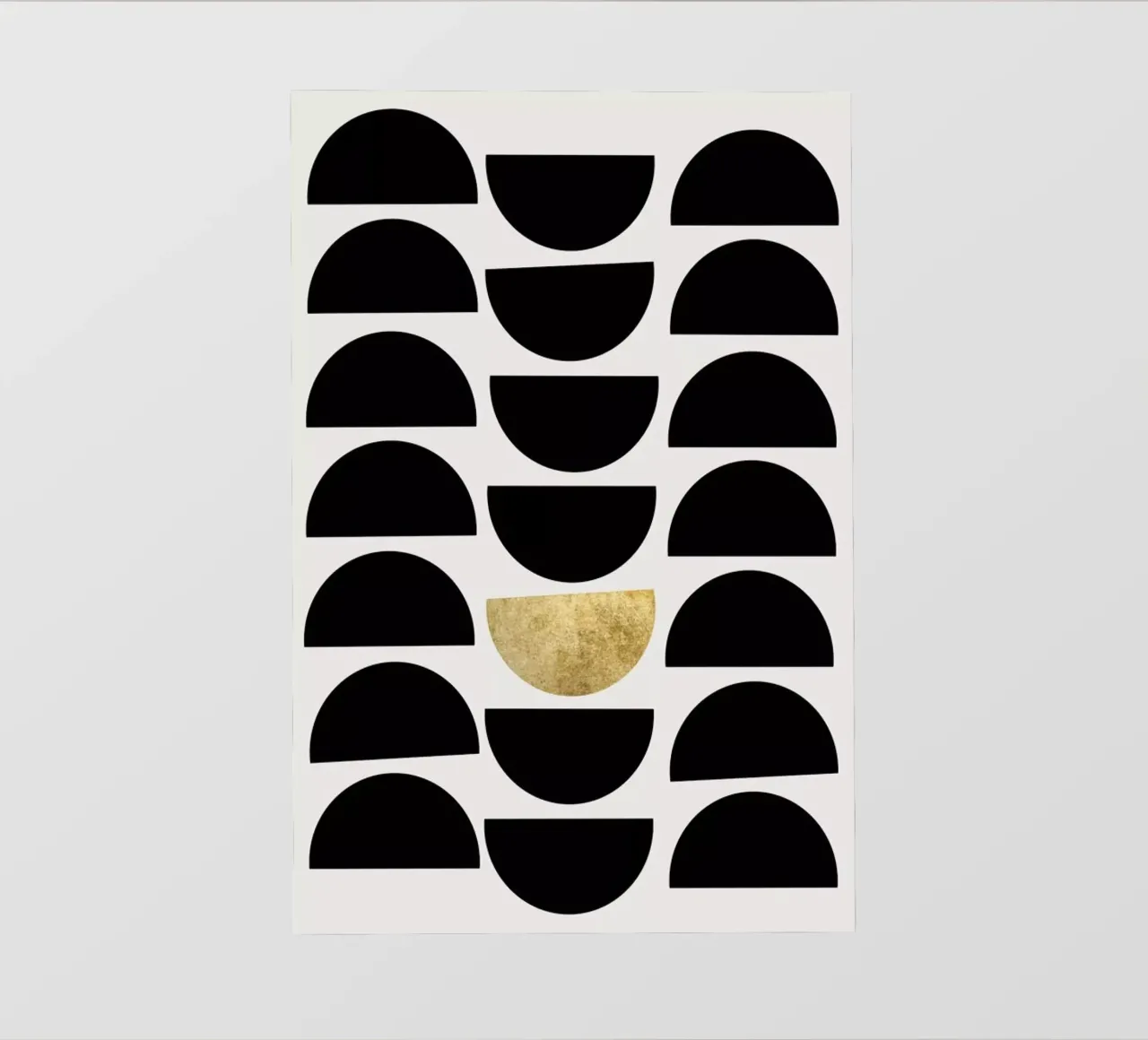 Golden Circle pvc cover by Kubistika