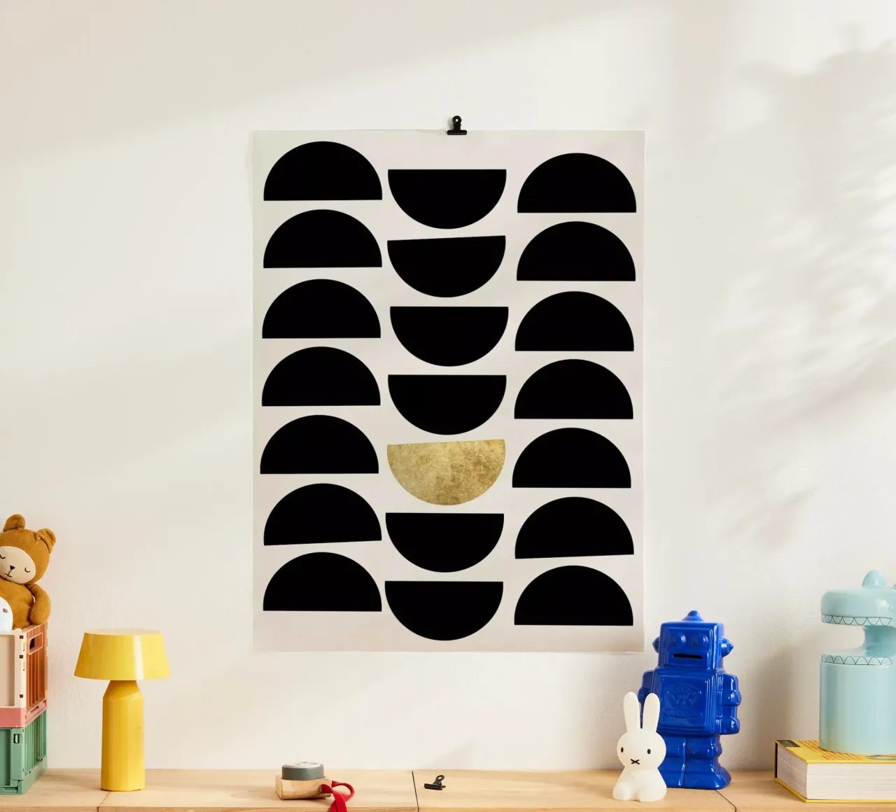 Golden Circle poster da Kubistika