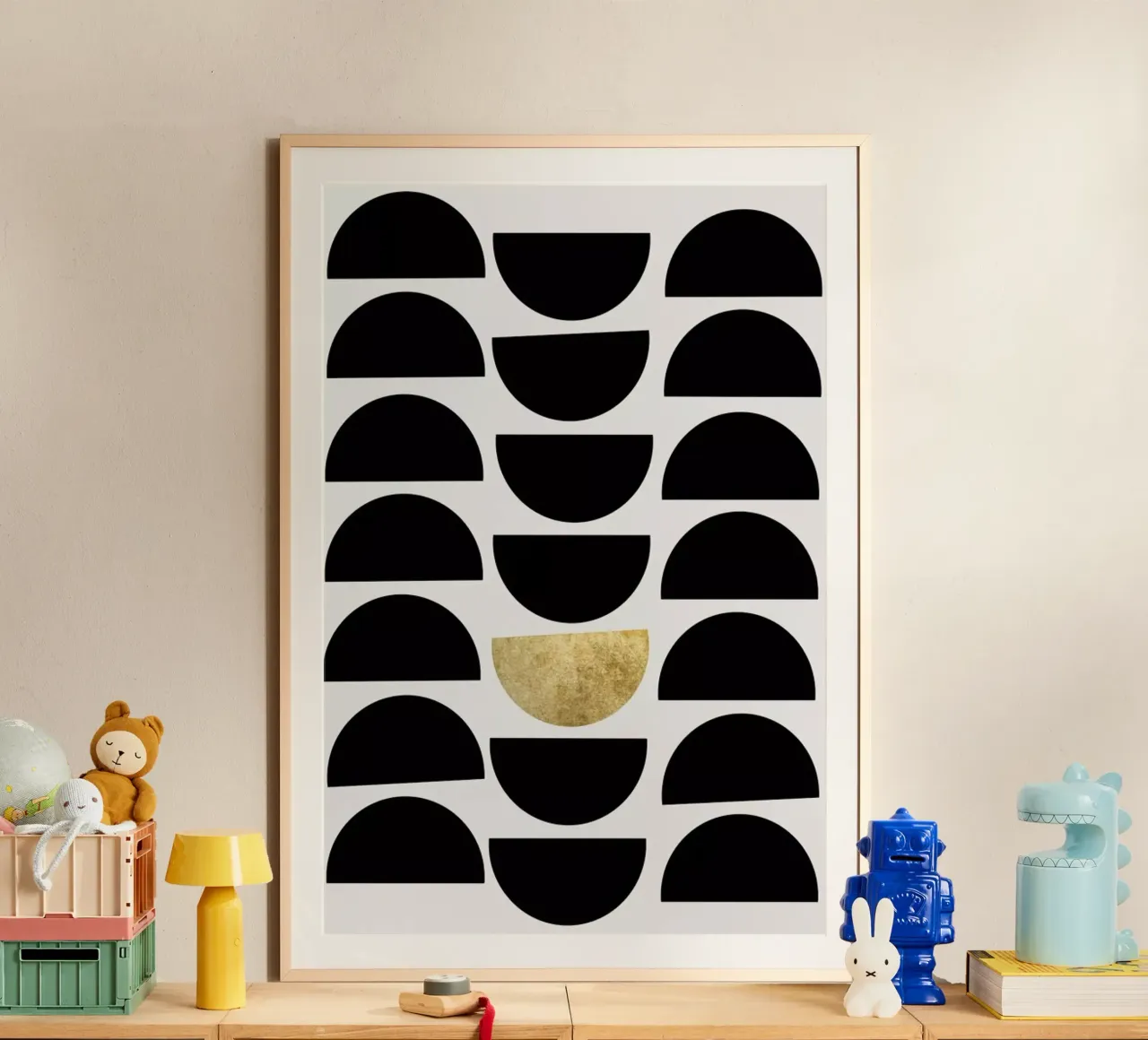 Golden Circle poster da Kubistika