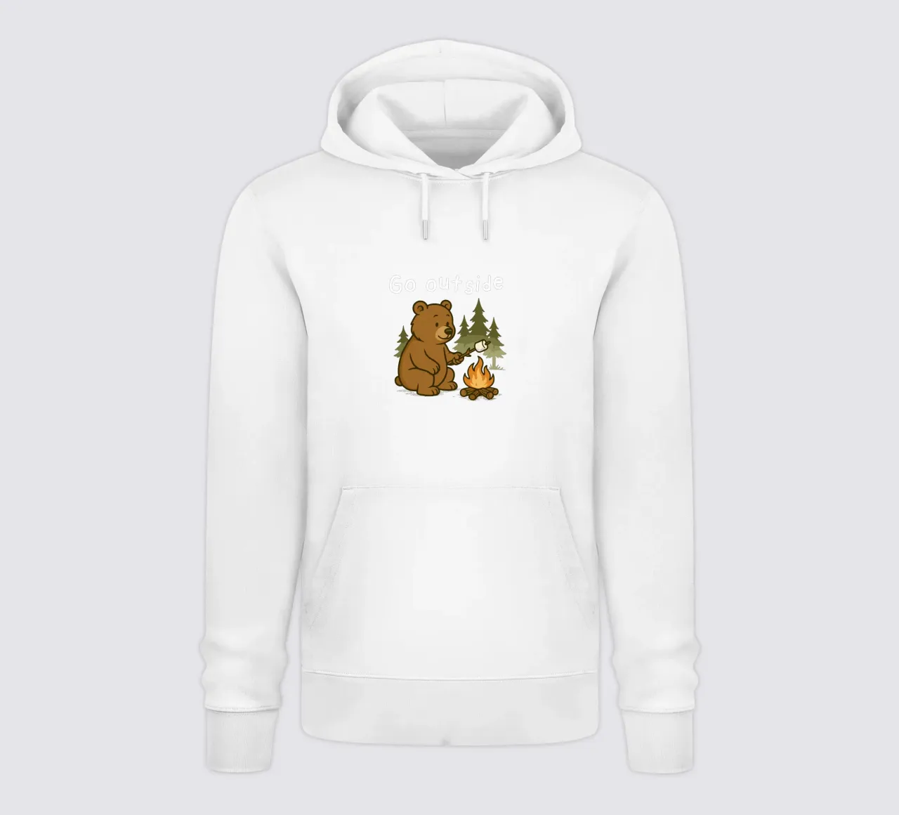 Go outside felpa con cappuccio da edsonramosart