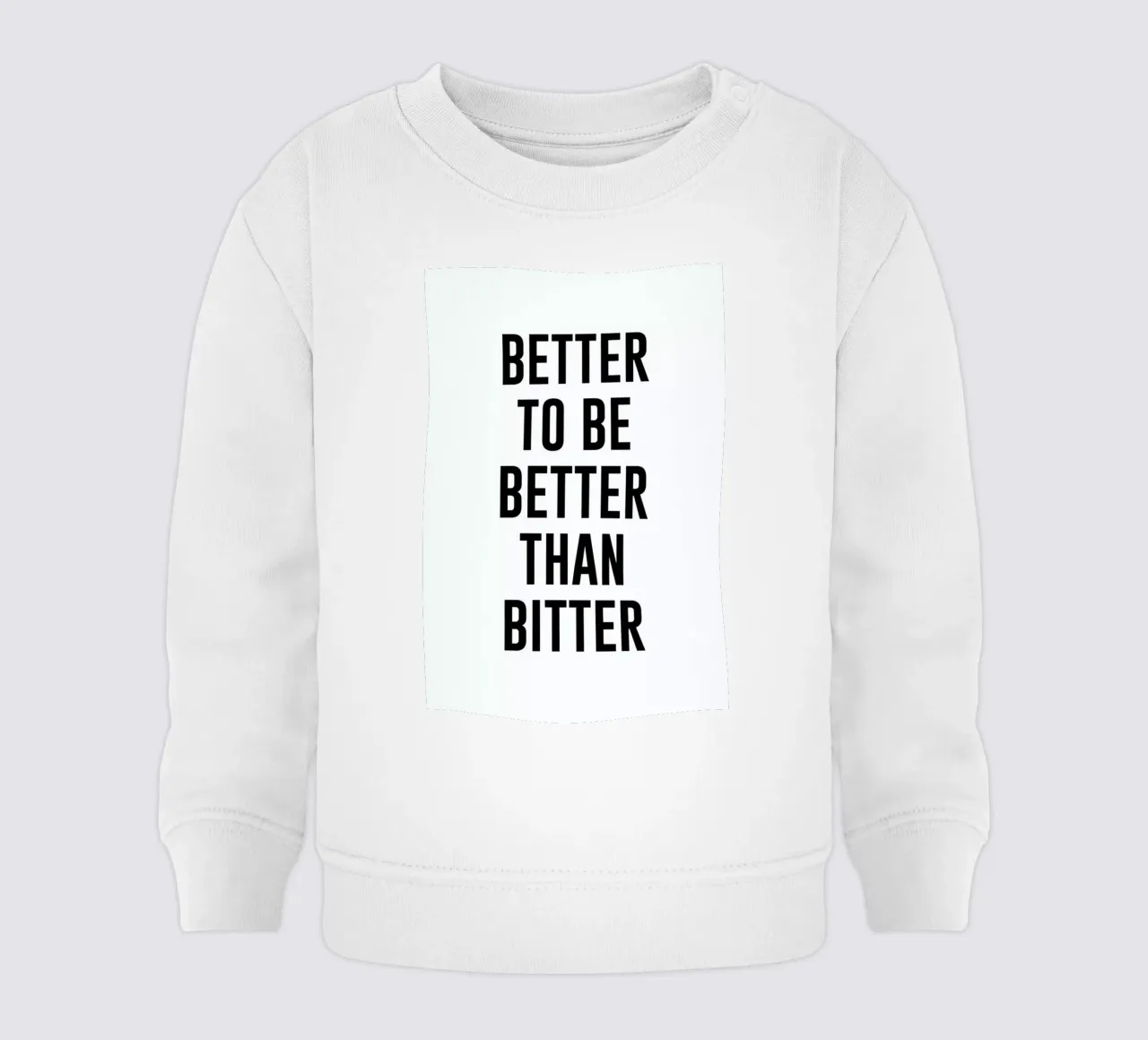 Be Better felpa neonato da daylight design studio