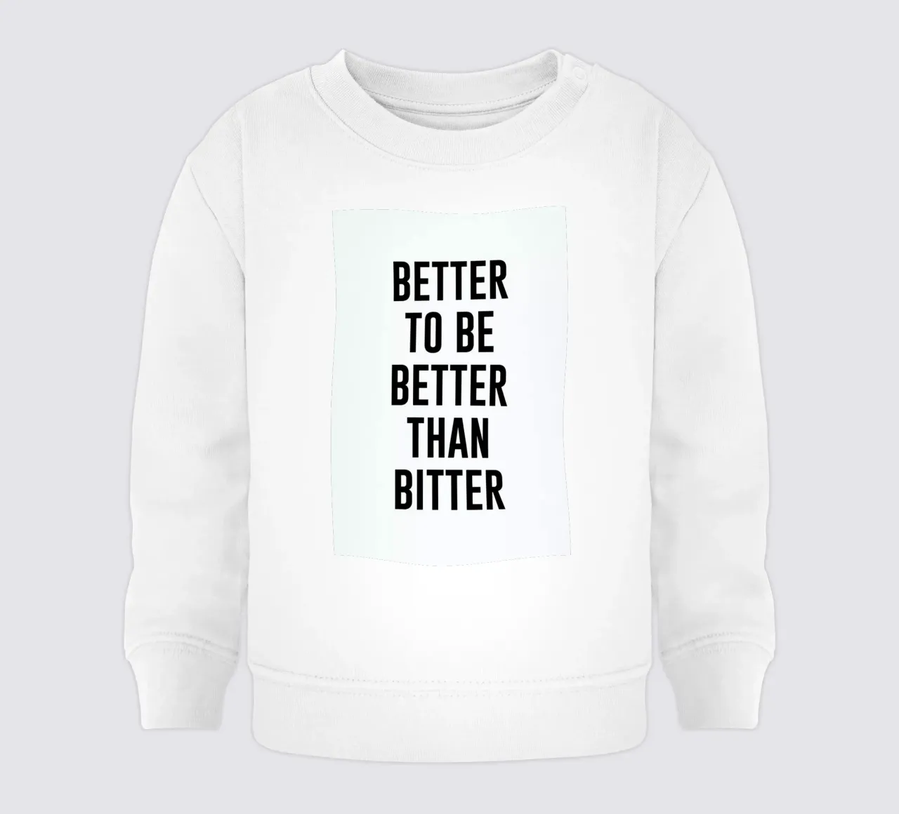 Be Better felpa neonato da daylight design studio