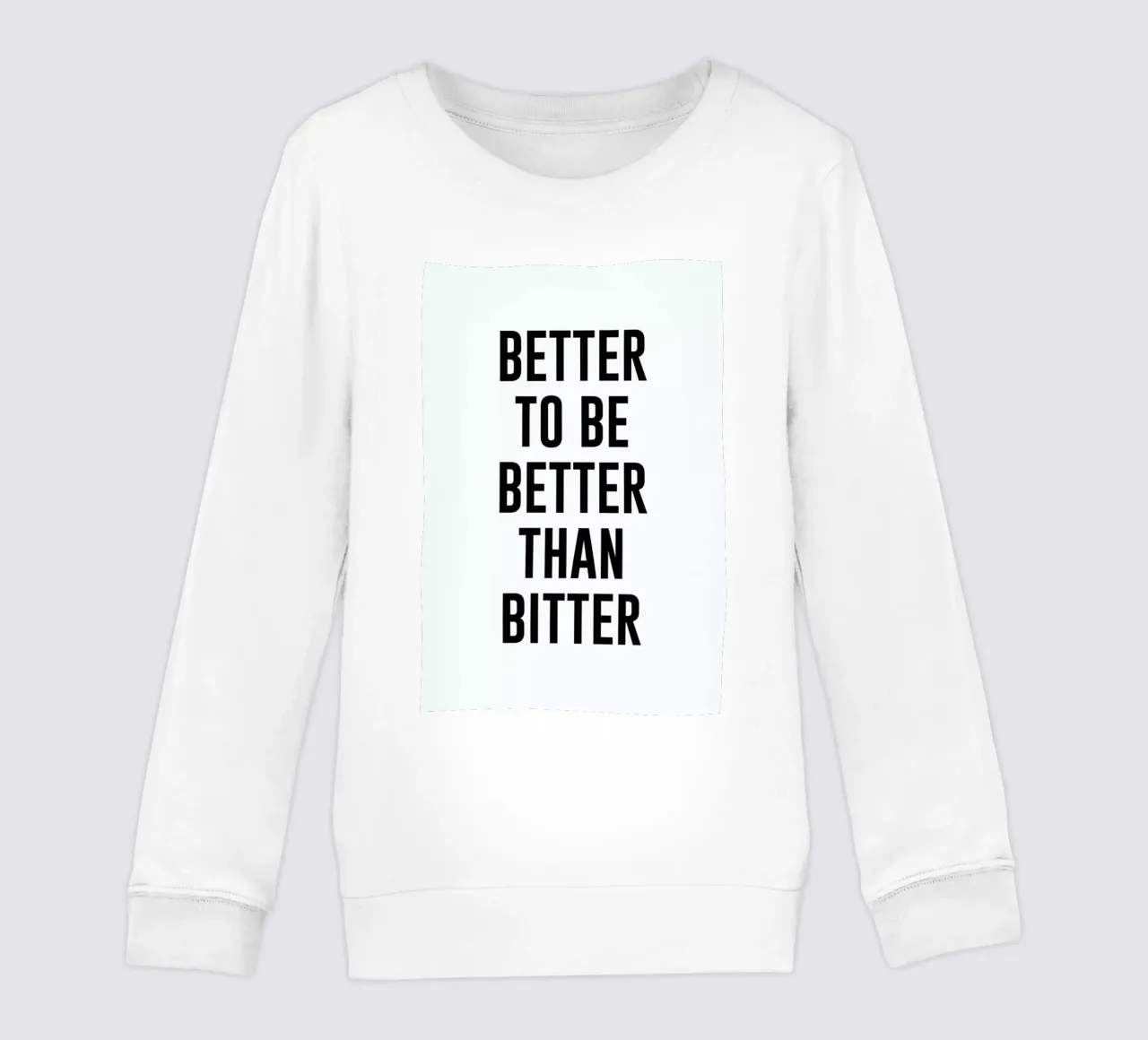 Be Better felpa bambino da daylight design studio