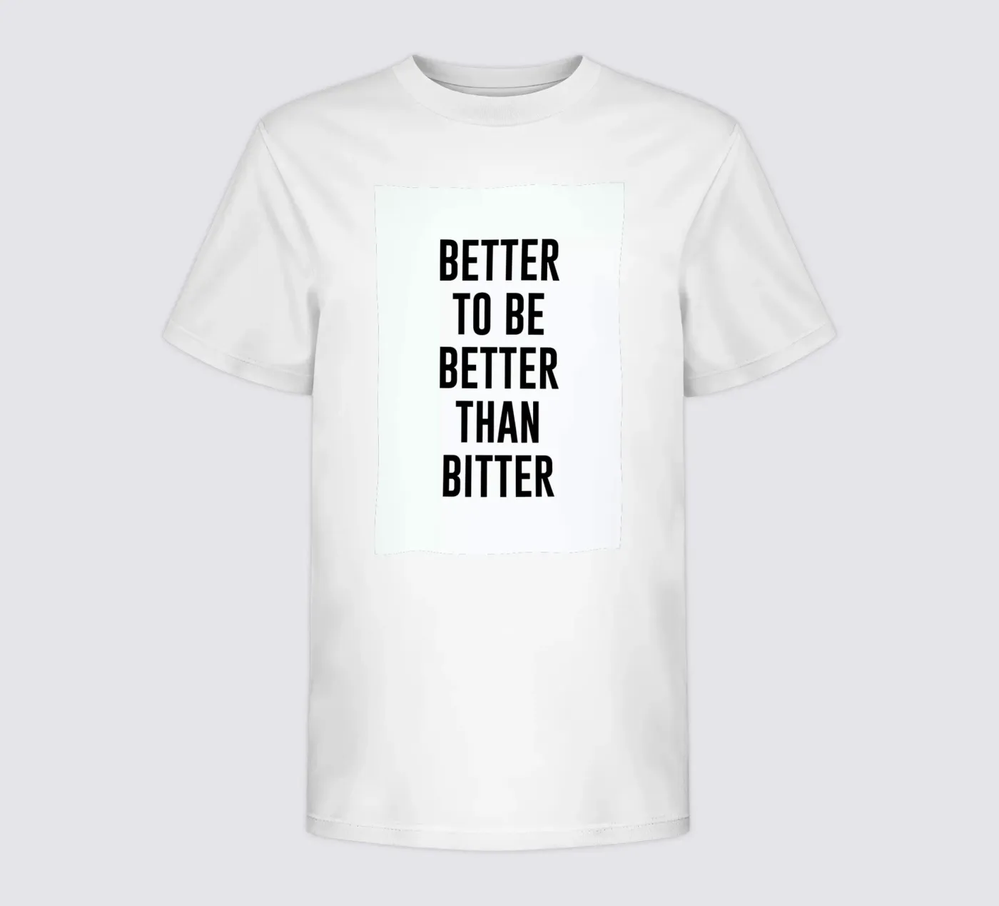 Be Better t-shirt bambini da daylight design studio