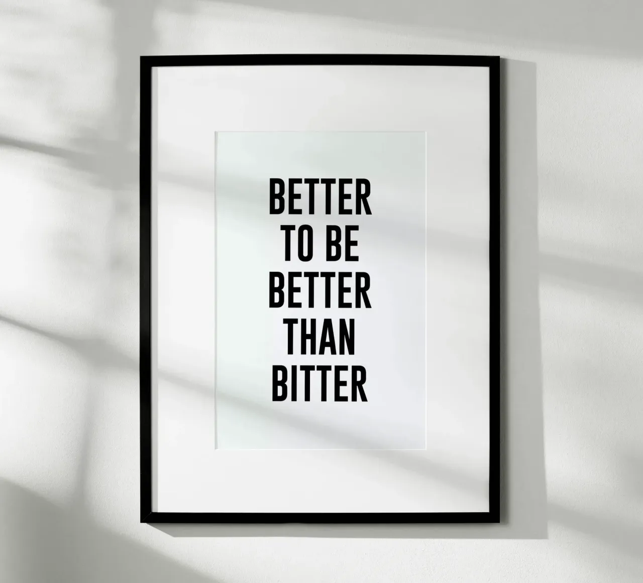 Be Better poster by daylight design studio