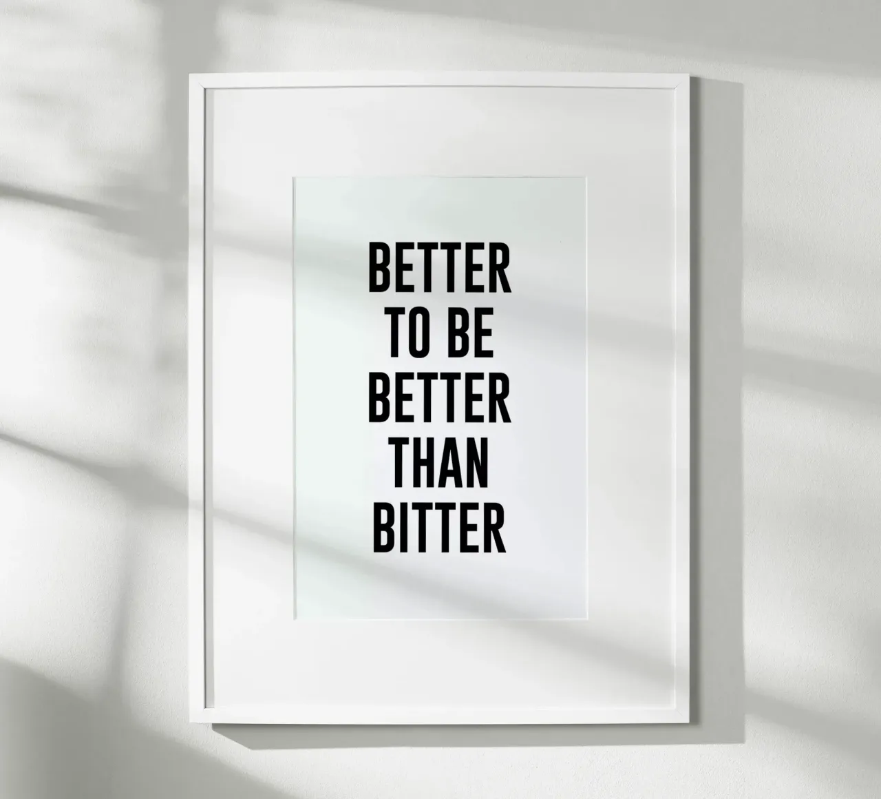 Be Better poster by daylight design studio