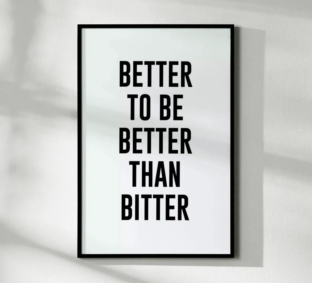 Be Better poster by daylight design studio