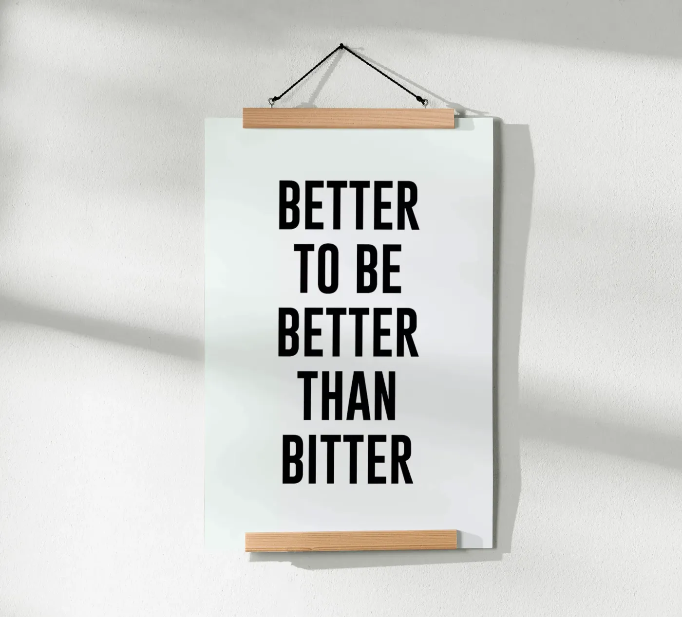 Be Better poster by daylight design studio