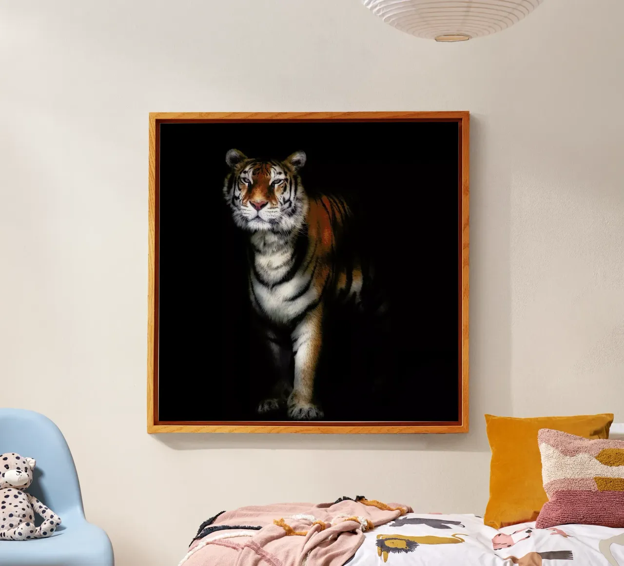 Tiger portrait II - Santiago Pascual Buye plexiglass da Pictufy