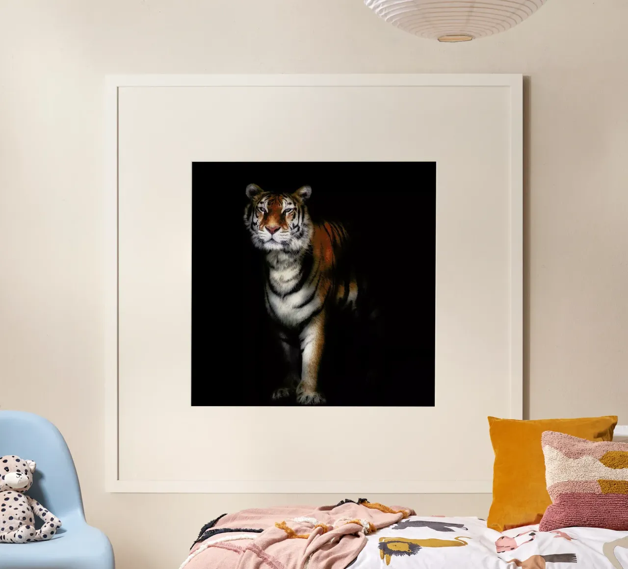 Tiger portrait II - Santiago Pascual Buye poster da Pictufy