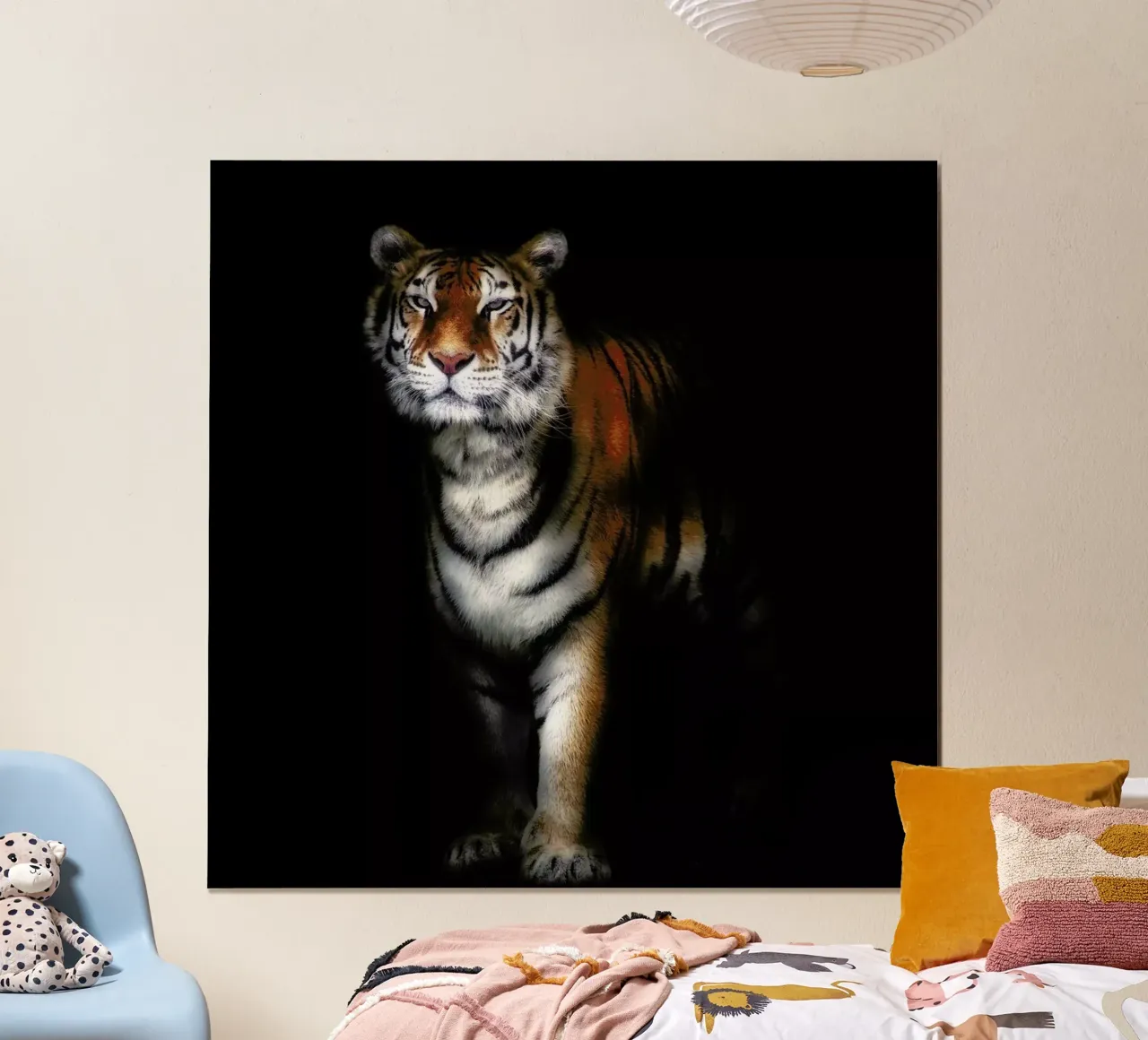 Tiger portrait II - Santiago Pascual Buye poster da Pictufy