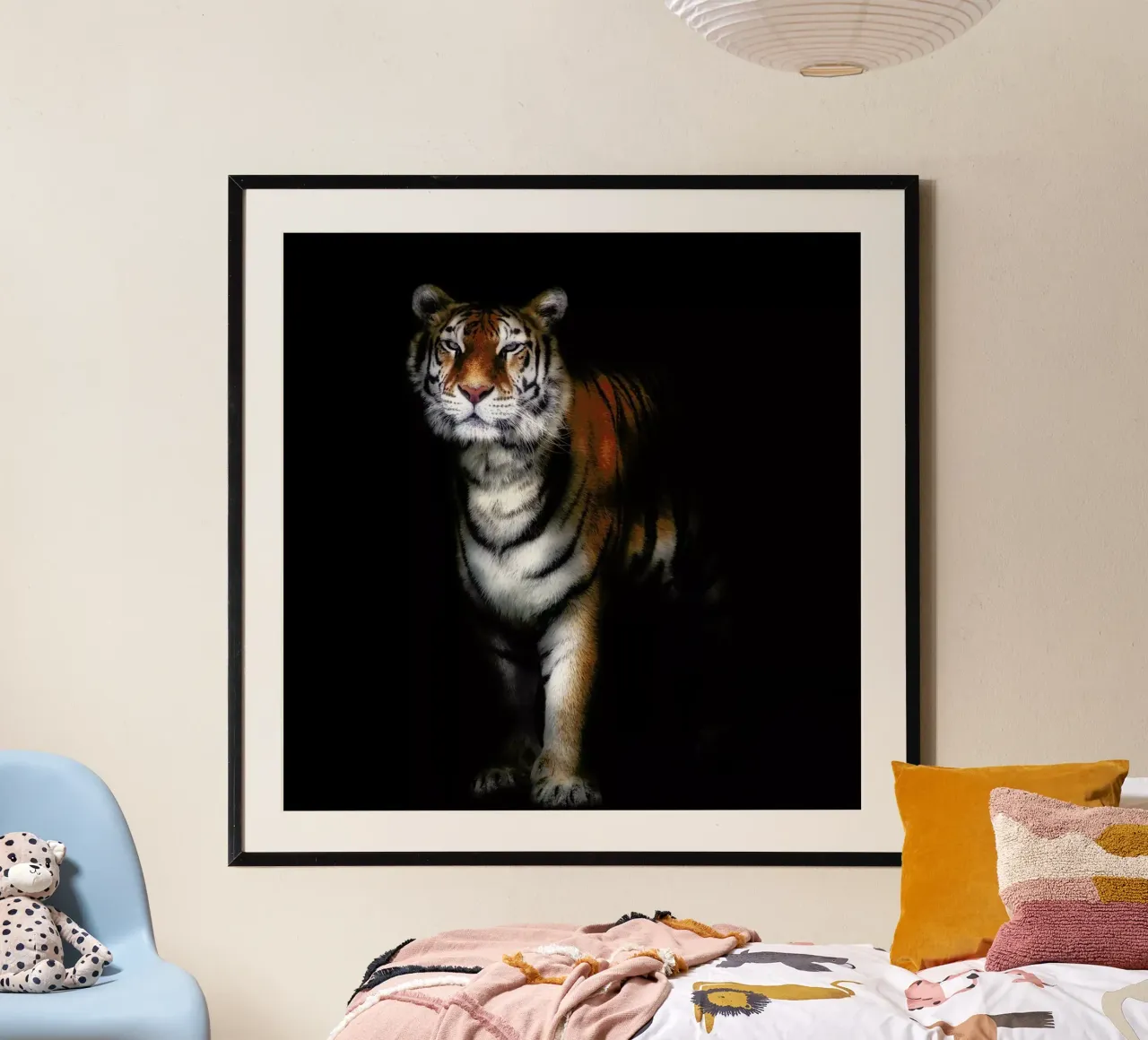 Tiger portrait II - Santiago Pascual Buye poster da Pictufy