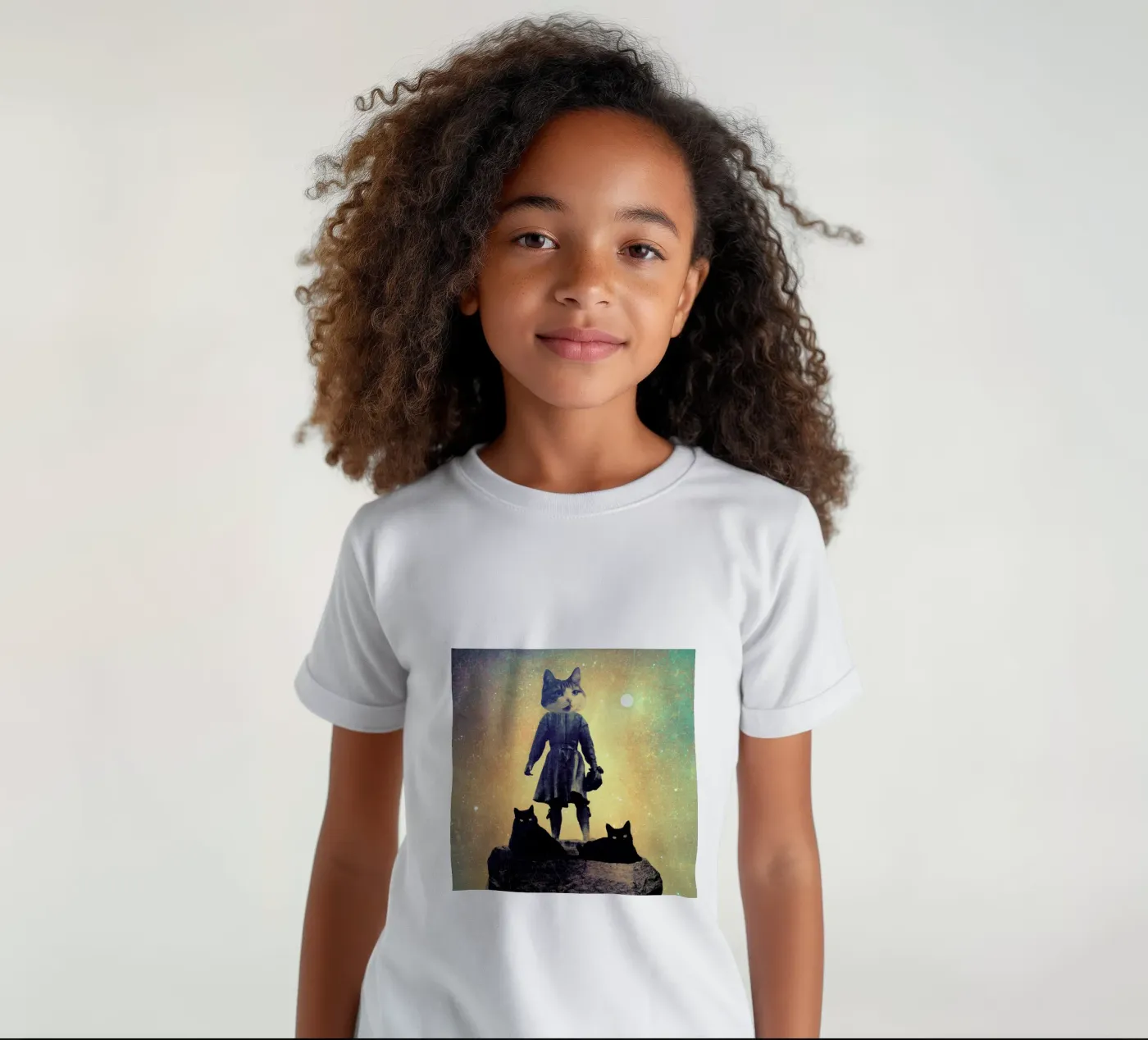 Cats t-shirt bambini da Elisabeth Fredriksson