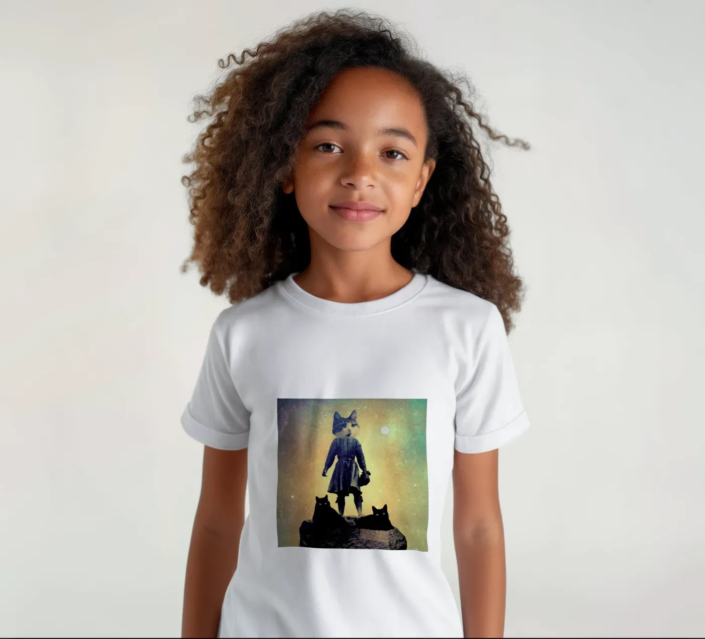 Cats t-shirt bambini da Elisabeth Fredriksson