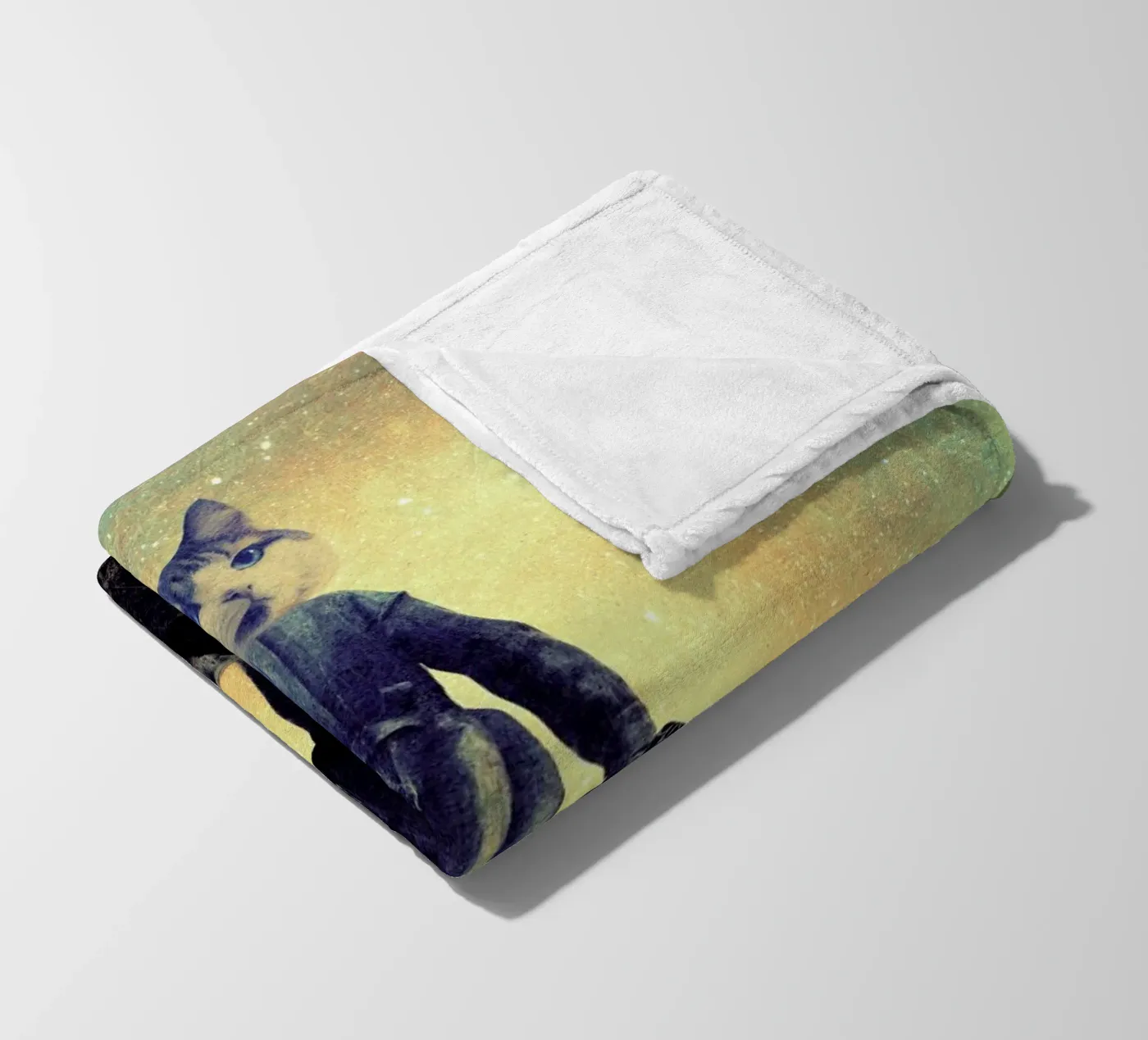 Cats fleecedeken van Elisabeth Fredriksson