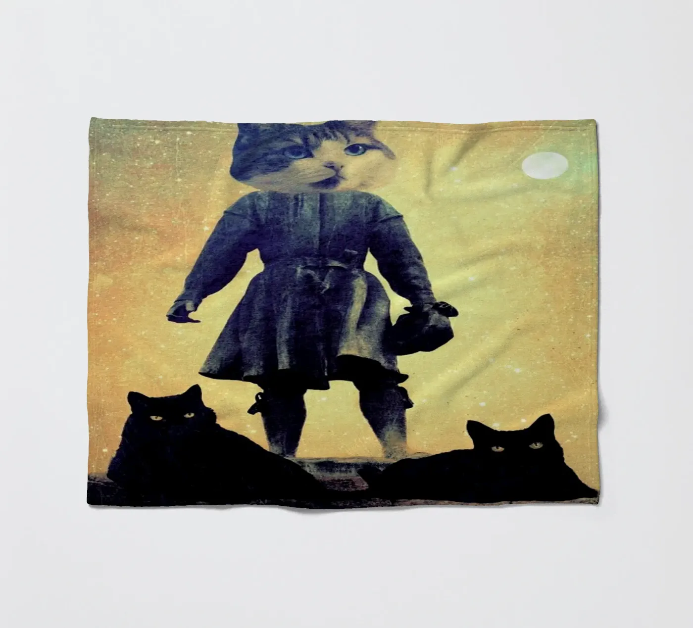 Cats fleecedeken van Elisabeth Fredriksson