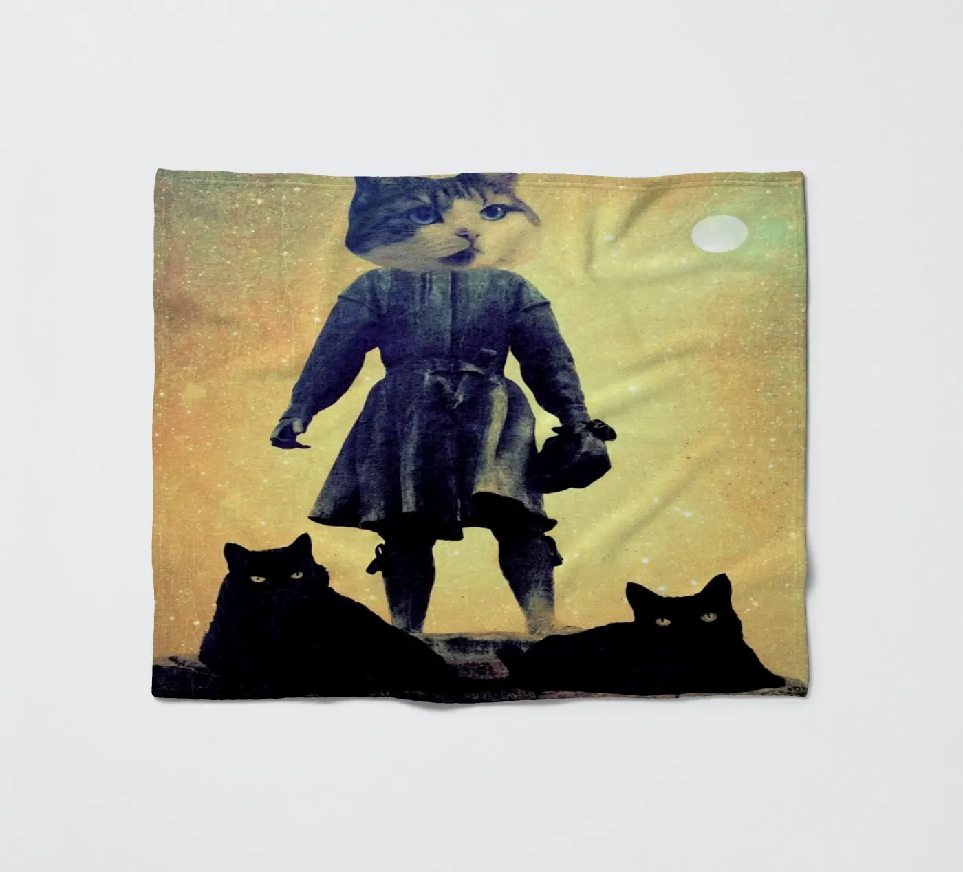 Cats Fleecedecke von Elisabeth Fredriksson