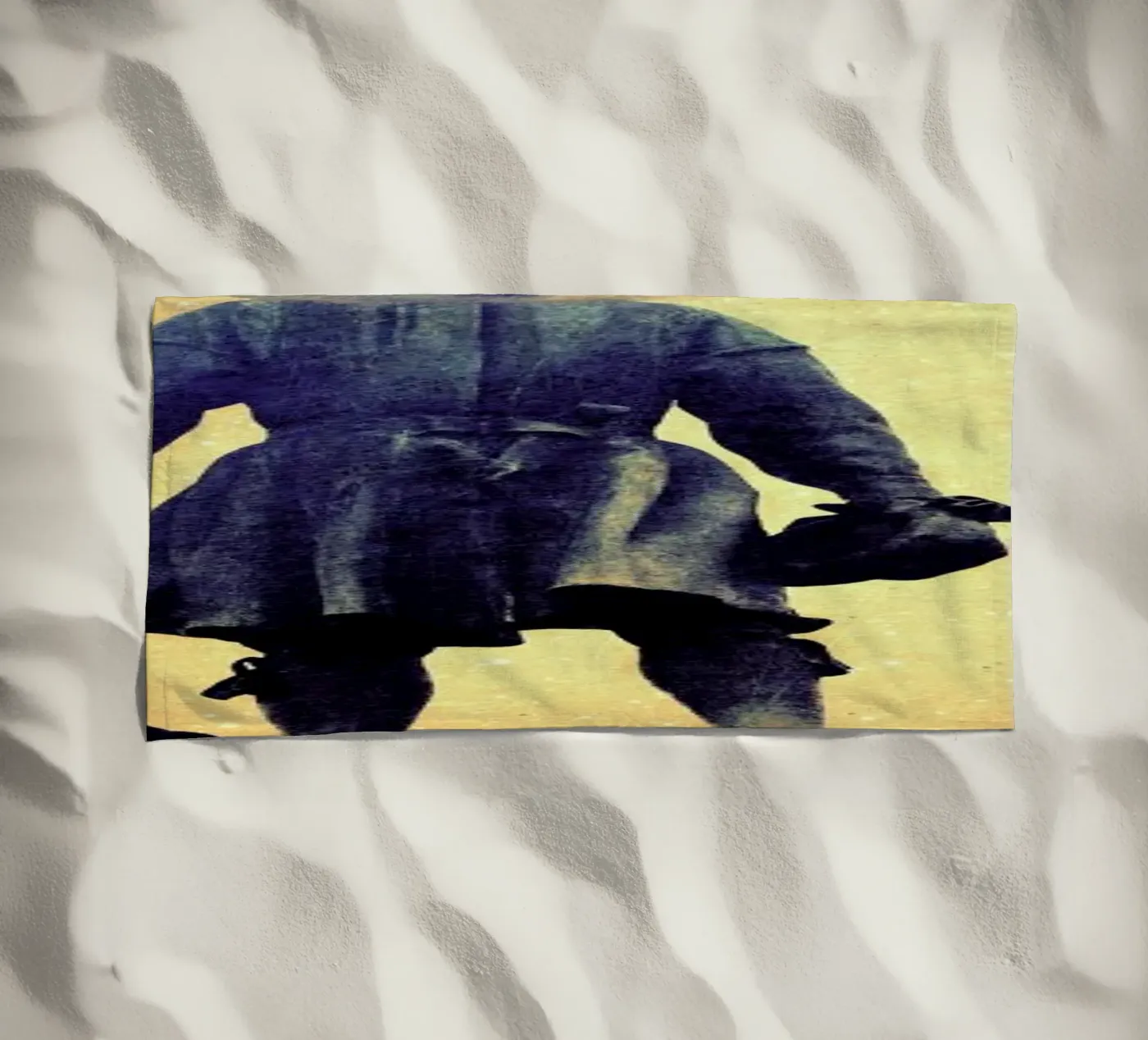 Cats beach towel by Elisabeth Fredriksson