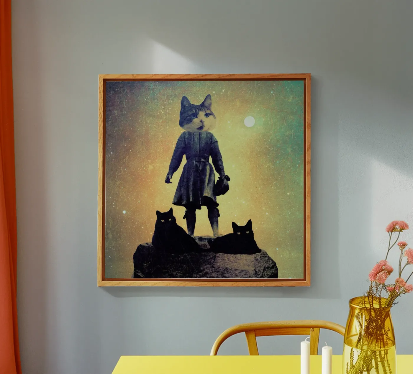 Cats Acryl-Glas von Elisabeth Fredriksson