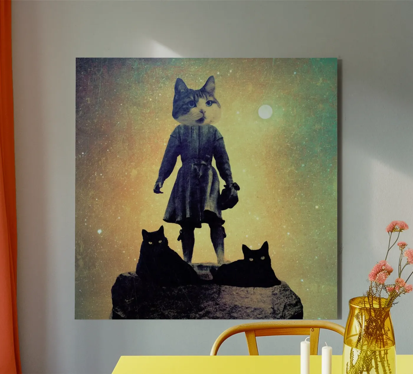 Cats forex plate by Elisabeth Fredriksson
