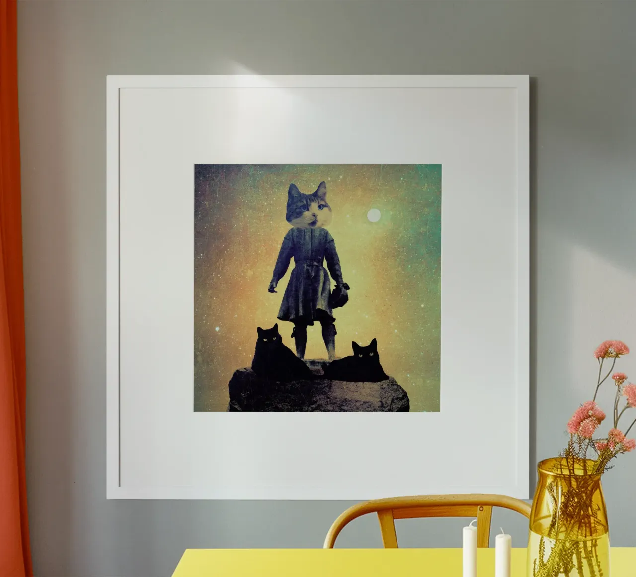 Cats poster da Elisabeth Fredriksson