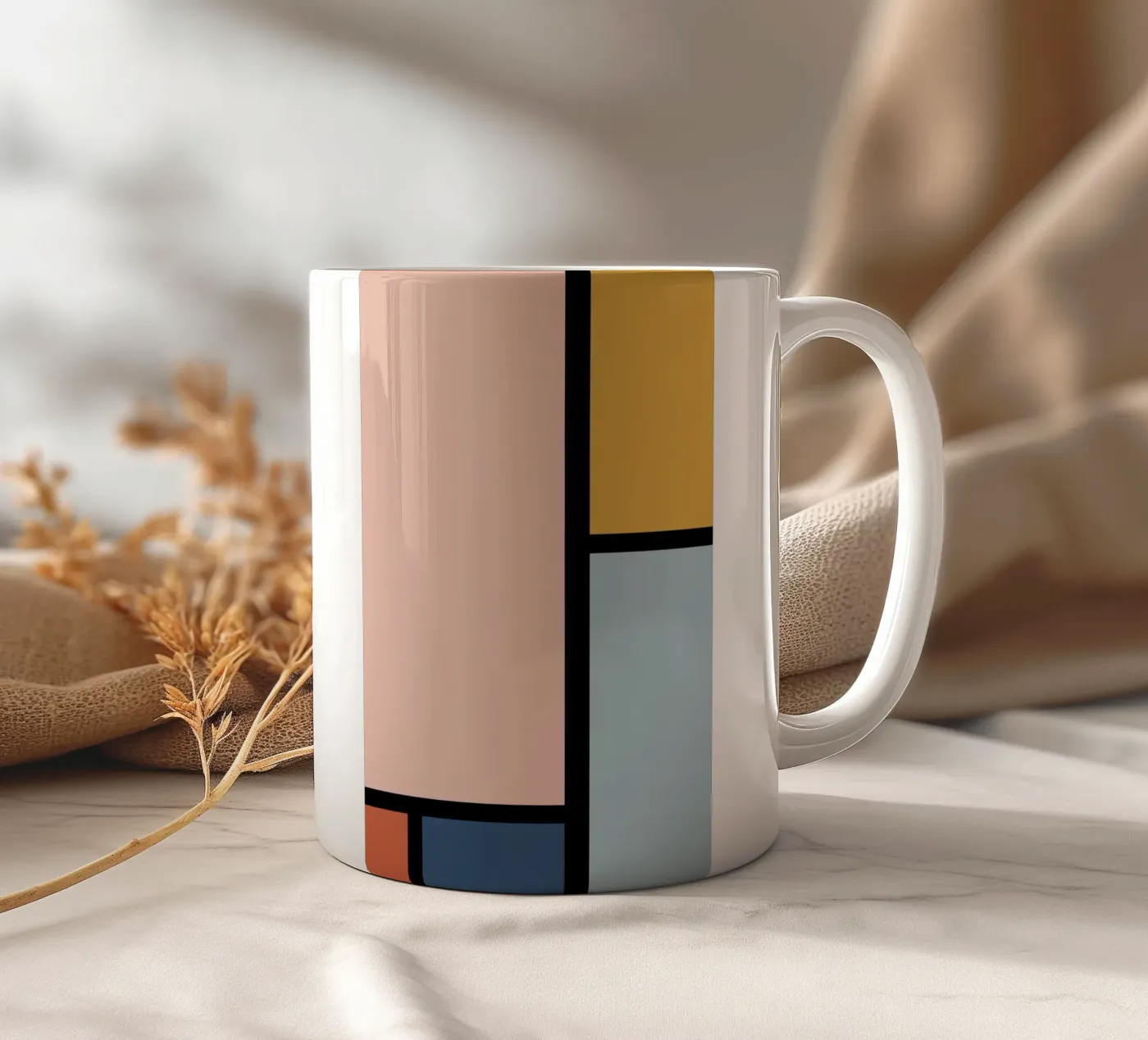 Perspective Keramik Tasse von Pure