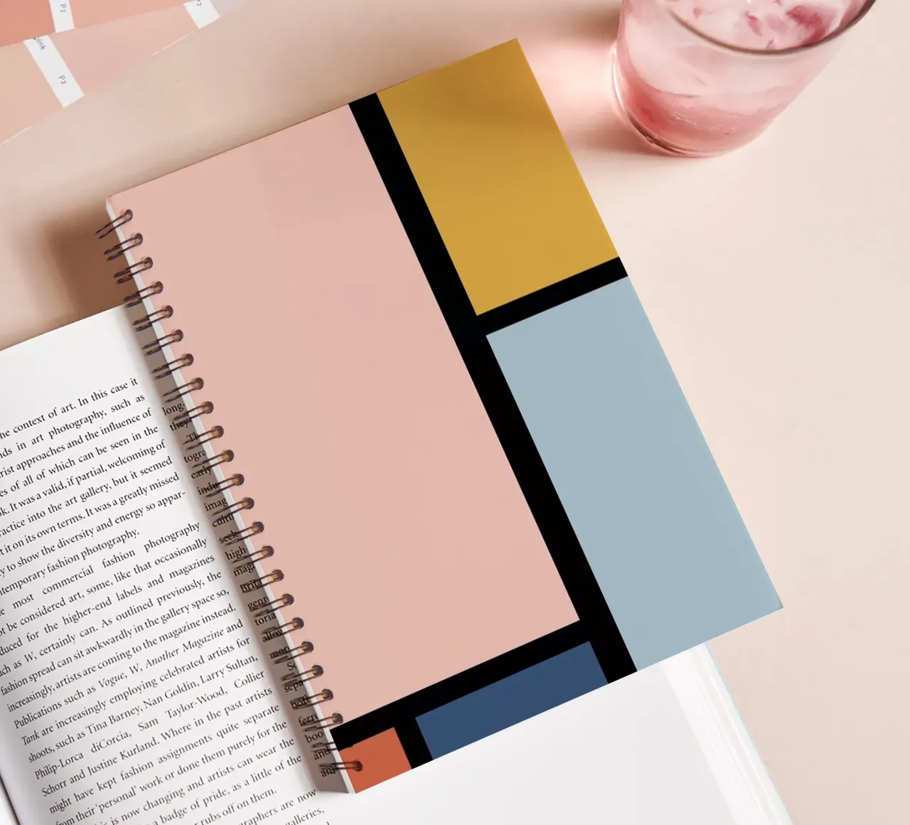 Perspective spiral notebook by Pure