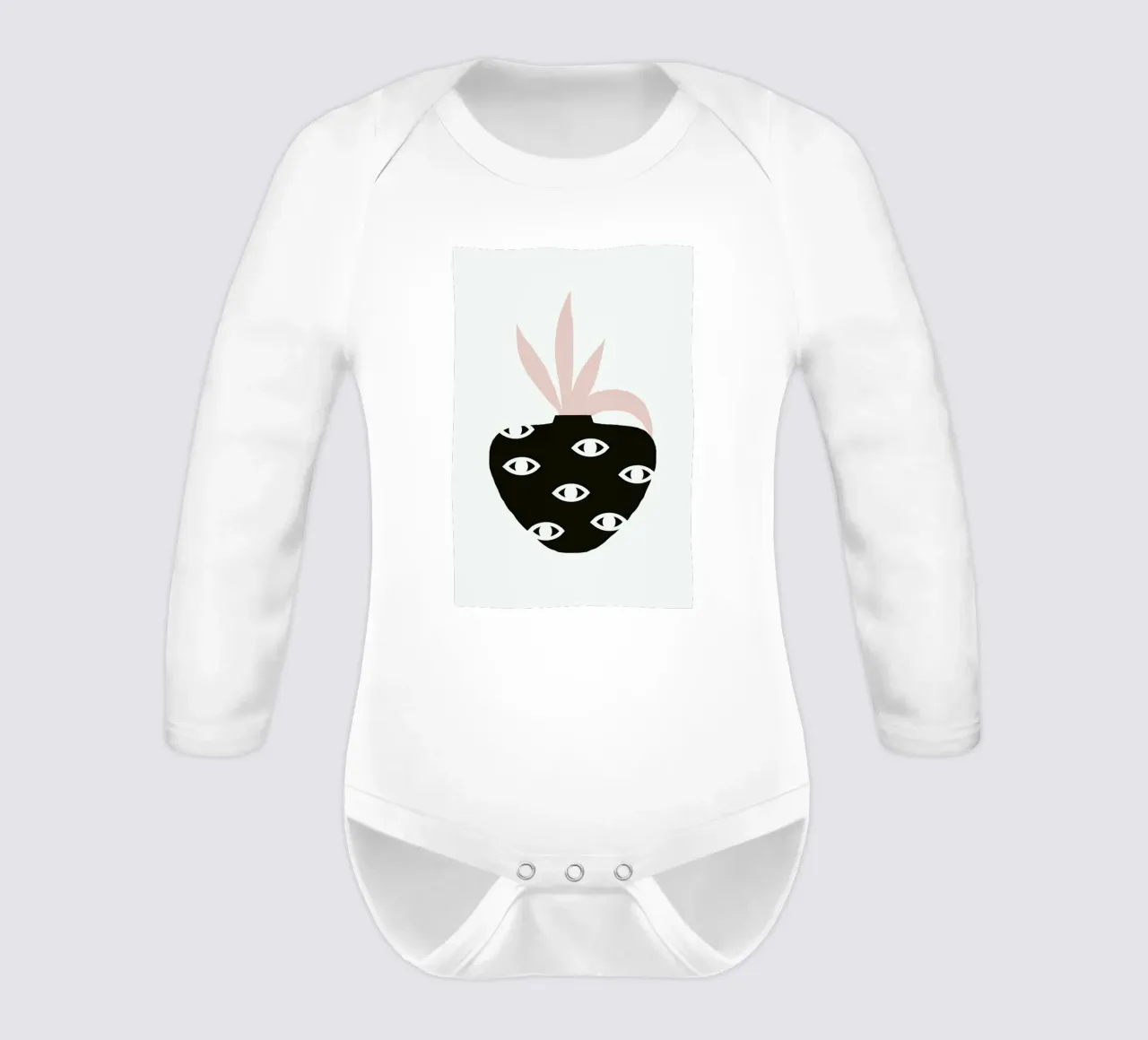 Phyllida Langarm Babybody von Charlotte Winter