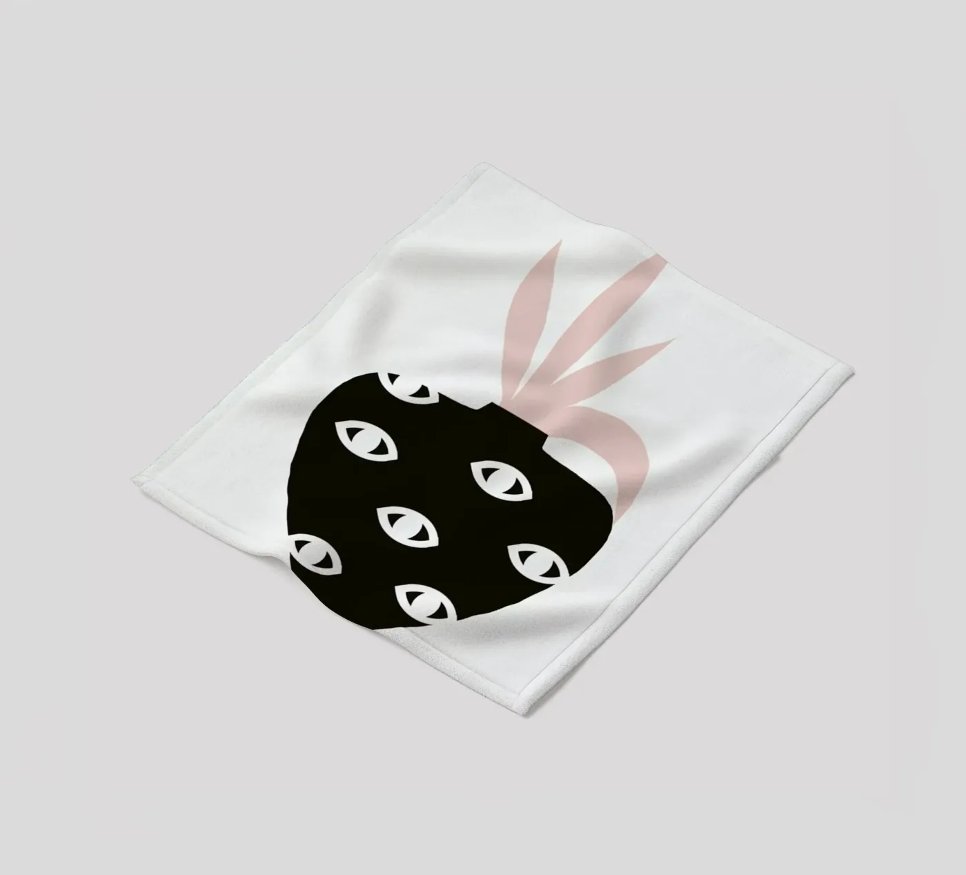 Phyllida fleece blanket by Charlotte Winter