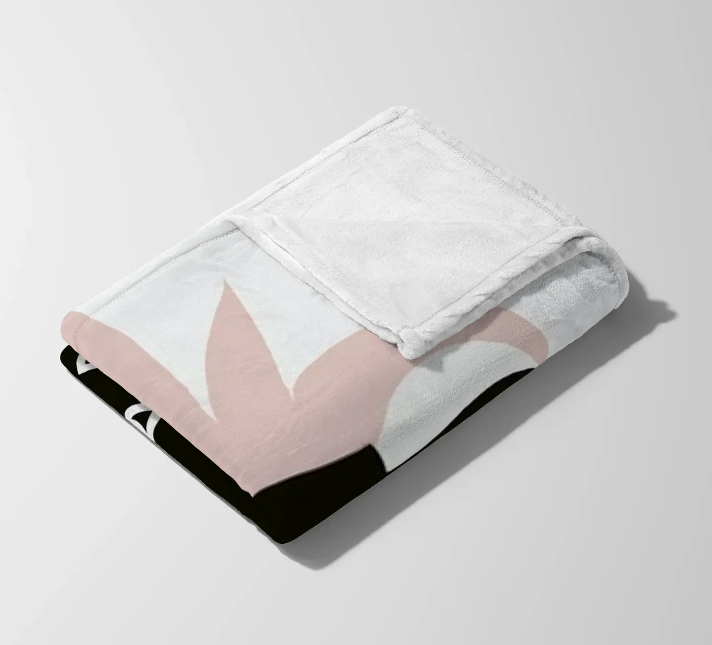 Phyllida fleece blanket by Charlotte Winter