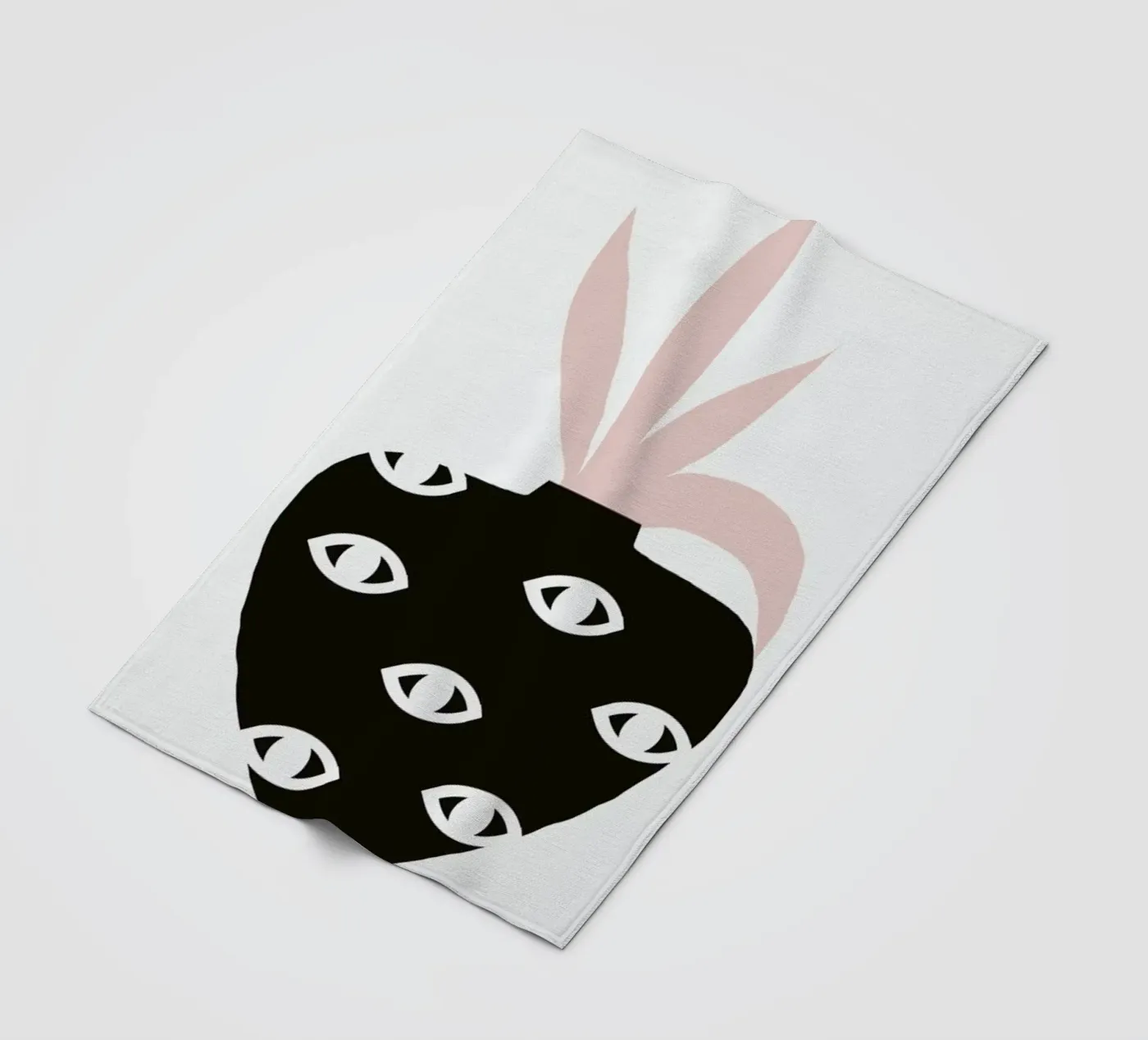 Phyllida fleece blanket by Charlotte Winter