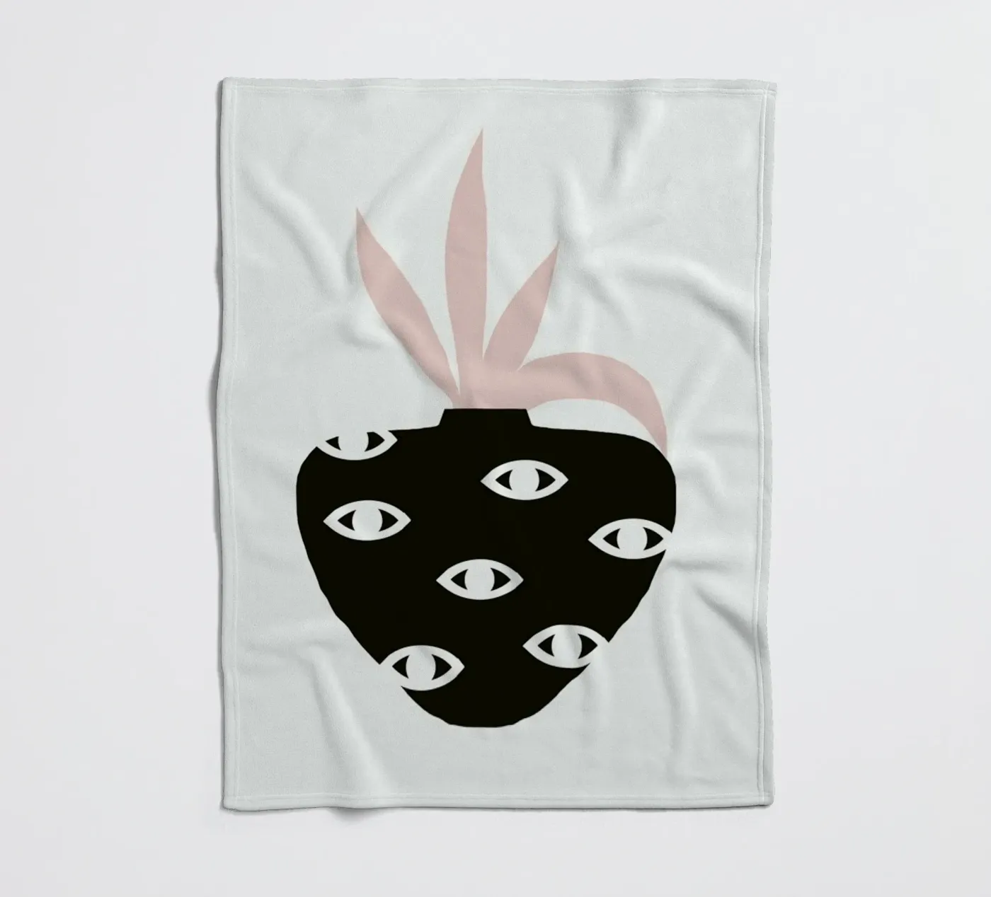 Phyllida fleece blanket by Charlotte Winter