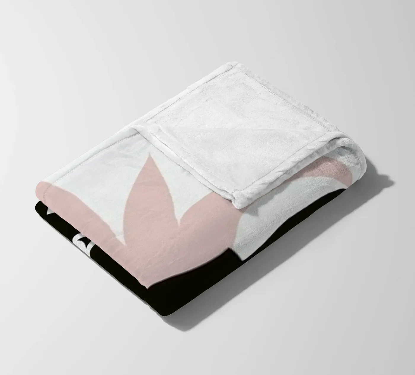 Phyllida fleece blanket by Charlotte Winter