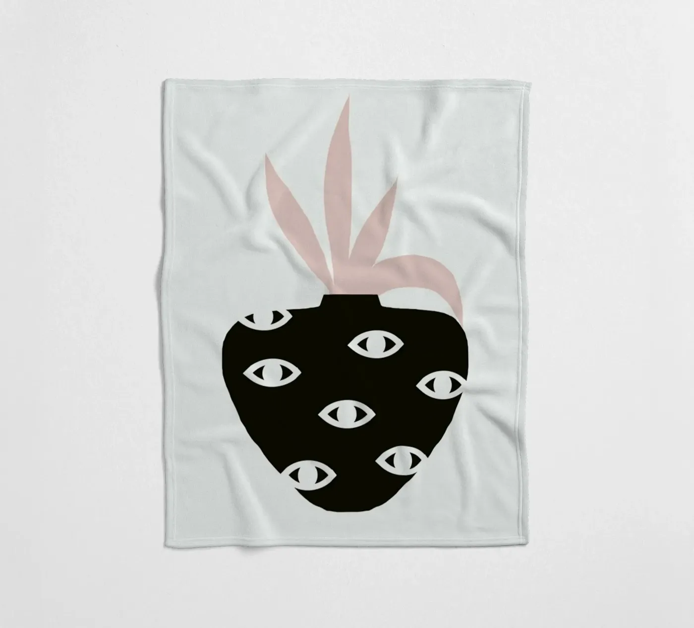 Phyllida fleece blanket by Charlotte Winter
