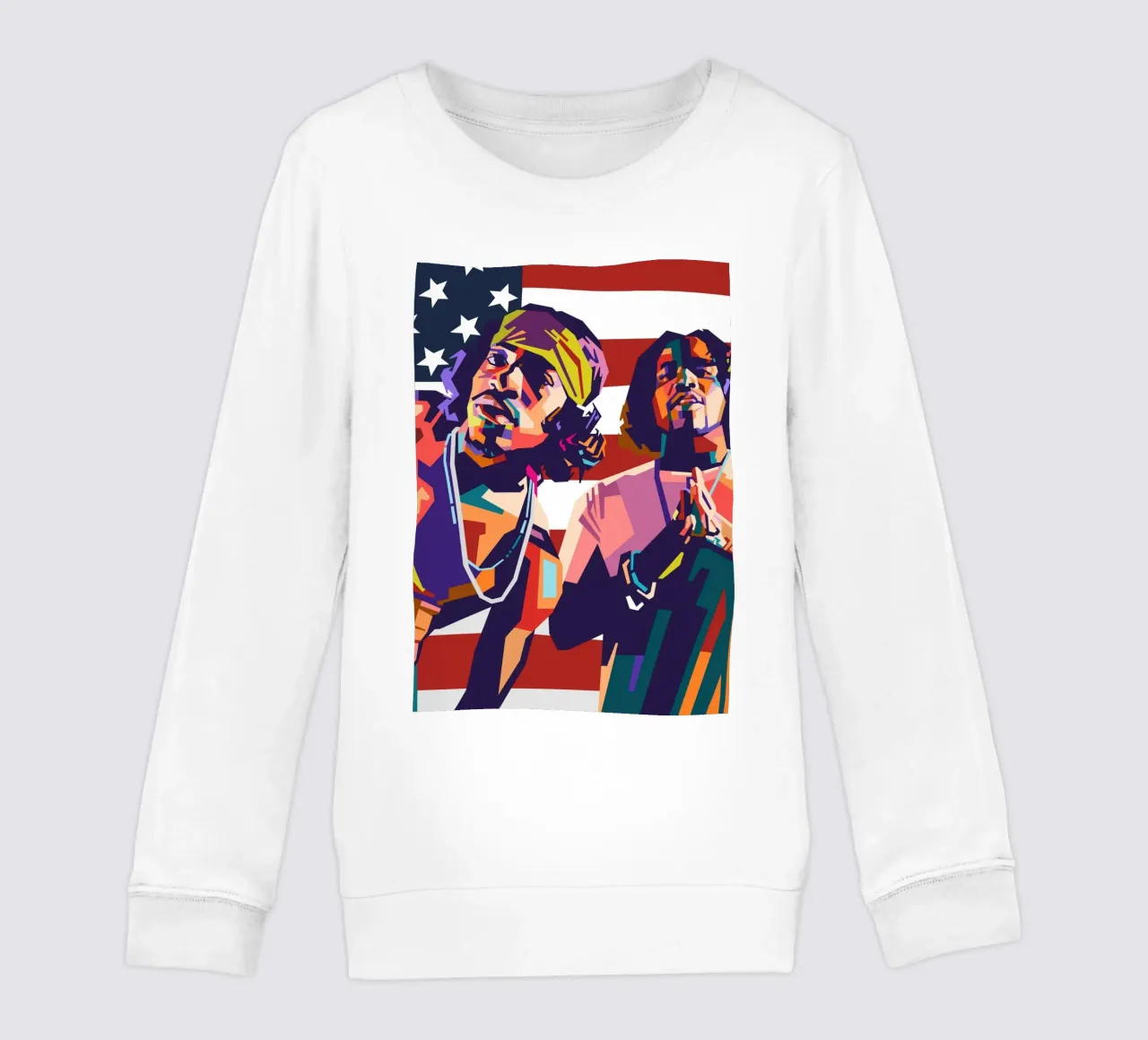 Outkast hip-hop pop art felpa bambino da Hantamrata