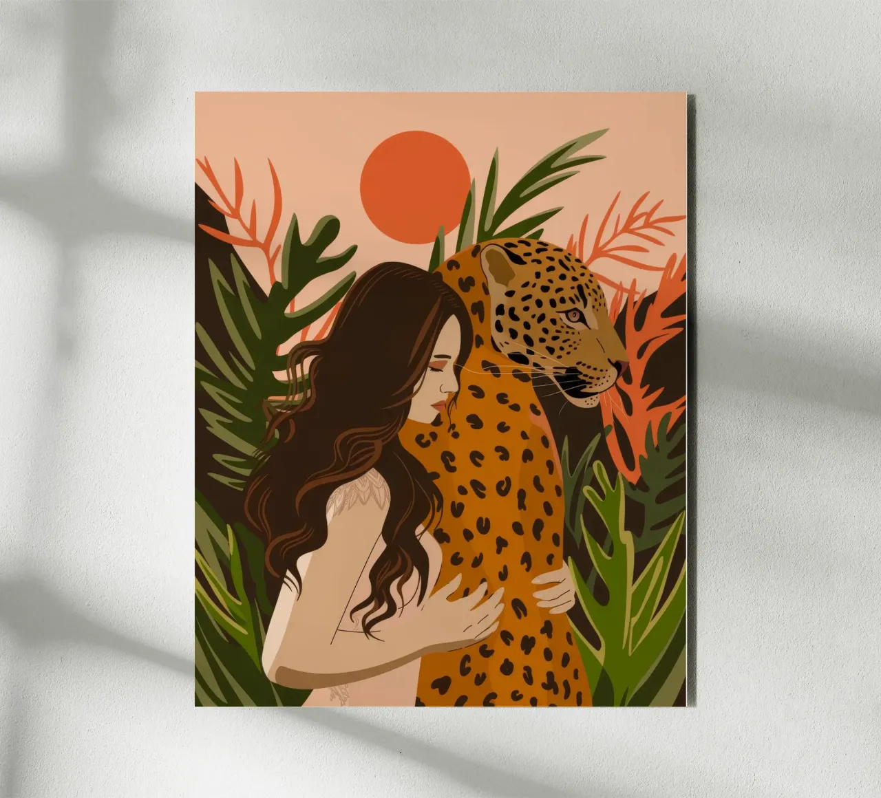 Wild Jungle Embrace forex plate by Atelier Tiga