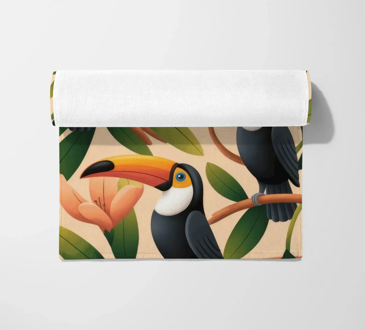 Sinfonia di uccelli tropicali telo mare da Atelier Tiga
