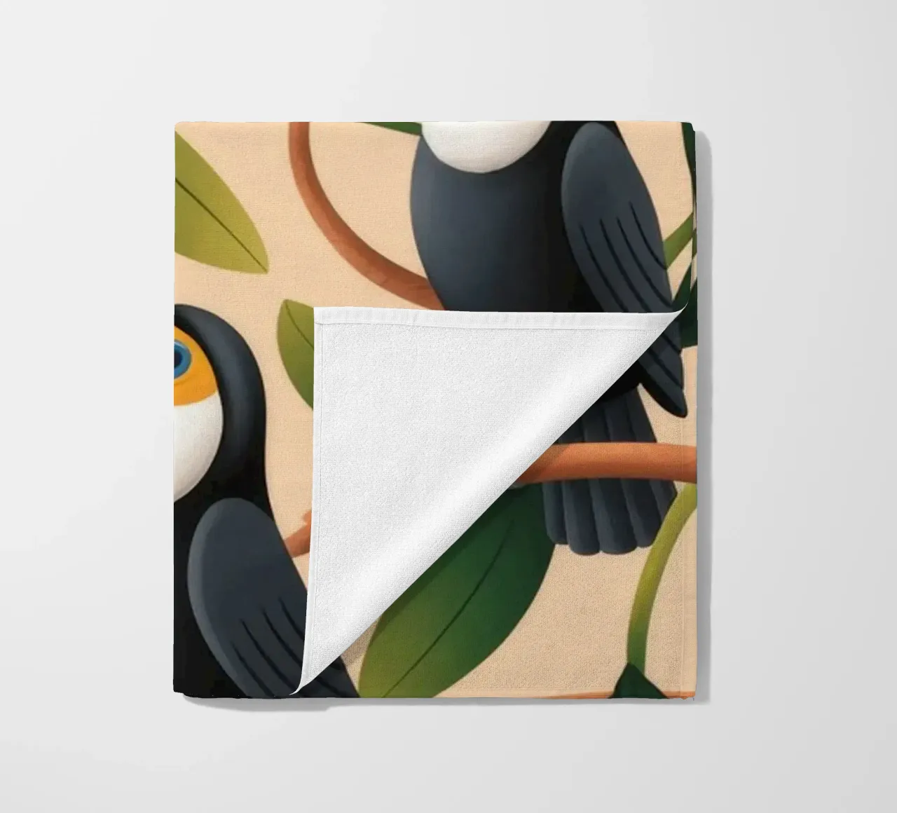 Sinfonia di uccelli tropicali telo mare da Atelier Tiga