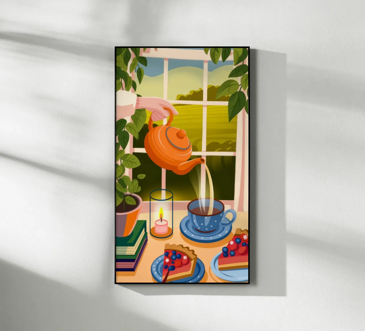 Morning Tea Ritual acrylic glass by Atelier Tiga