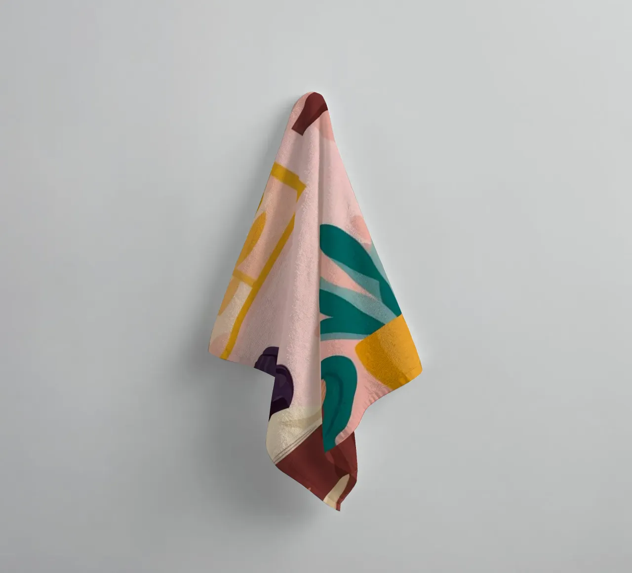 Fireside Reading Escape towel by Atelier Tiga