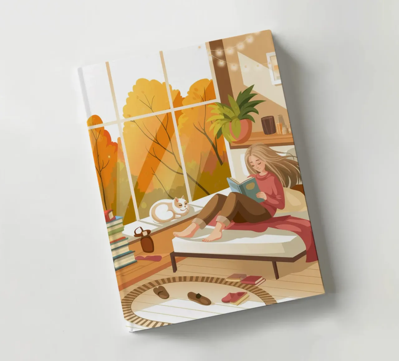 Relaxation automnale Harmonie carnet de notes de Atelier Tiga