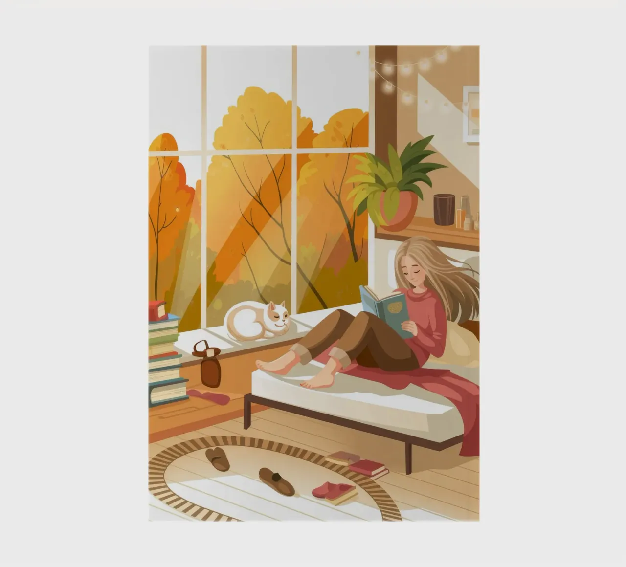 Relaxation automnale Harmonie carnet de notes de Atelier Tiga