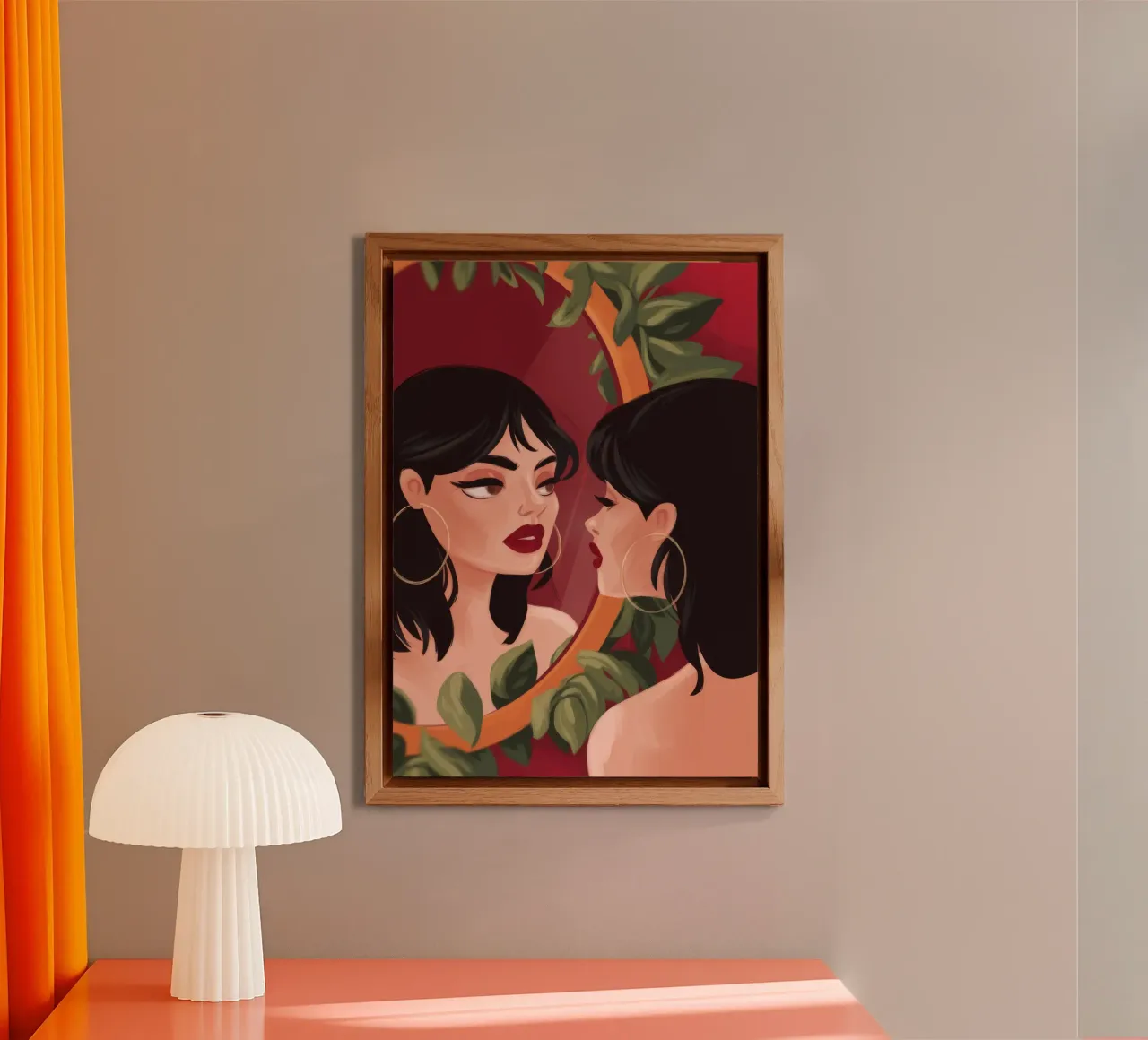 Connessione verde intima alluminio dibond da Atelier Tiga