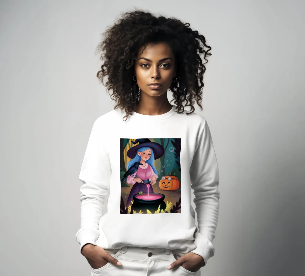Witch's Brew Magic sweatshirt by Atelier Tiga