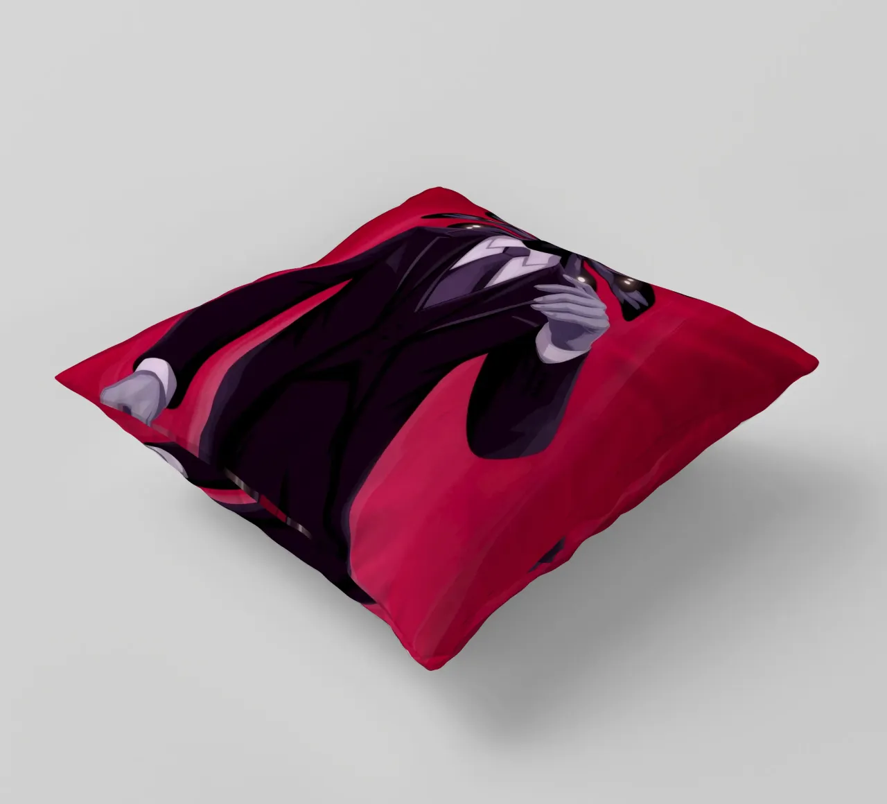Butterfly Mask Transformation decorative cushion by Atelier Tiga