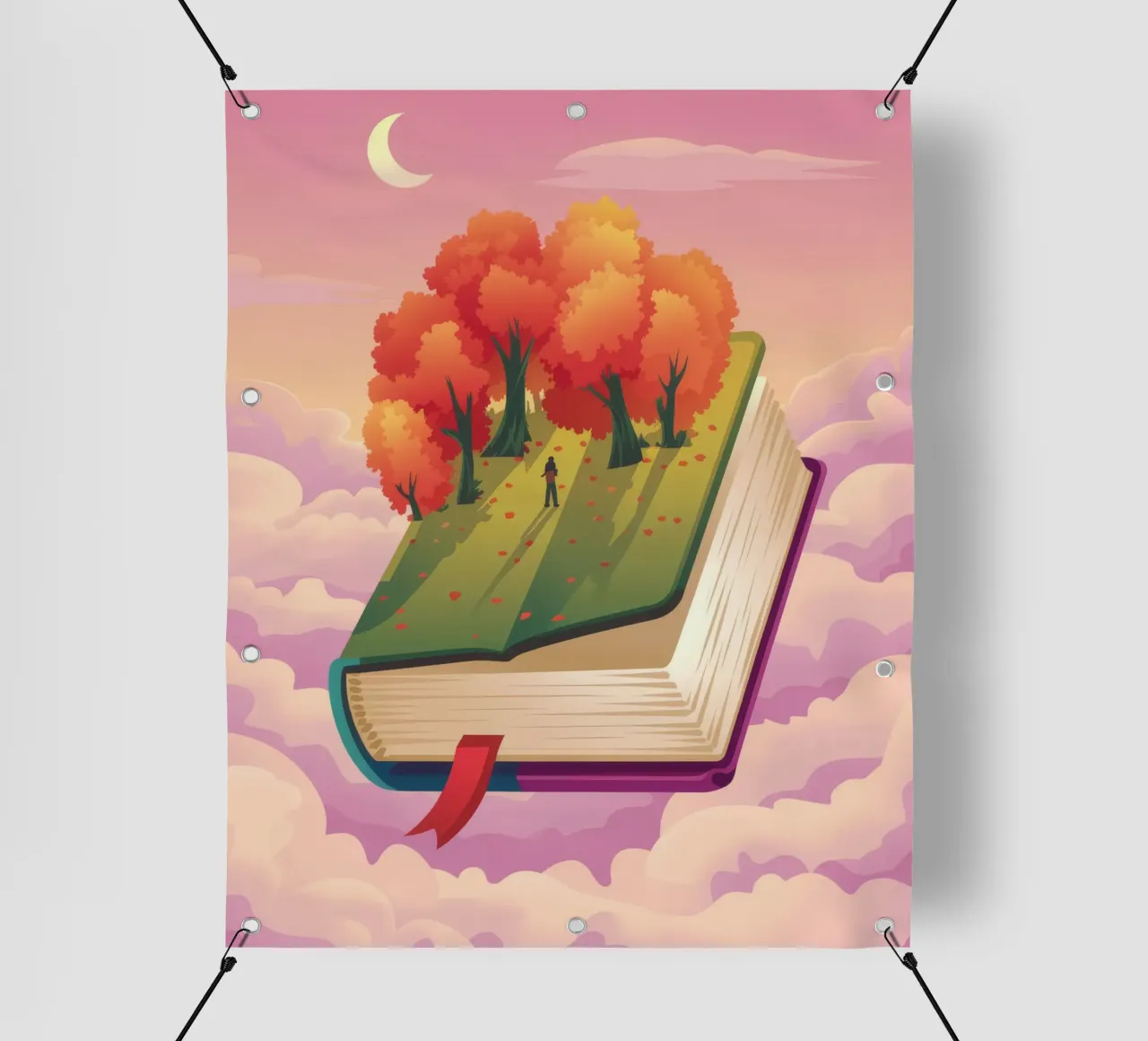 Dreamy Literary Escape pvc cover by Atelier Tiga