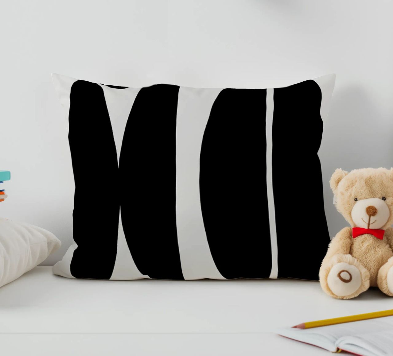 Coffee Bean coussin de Graphite