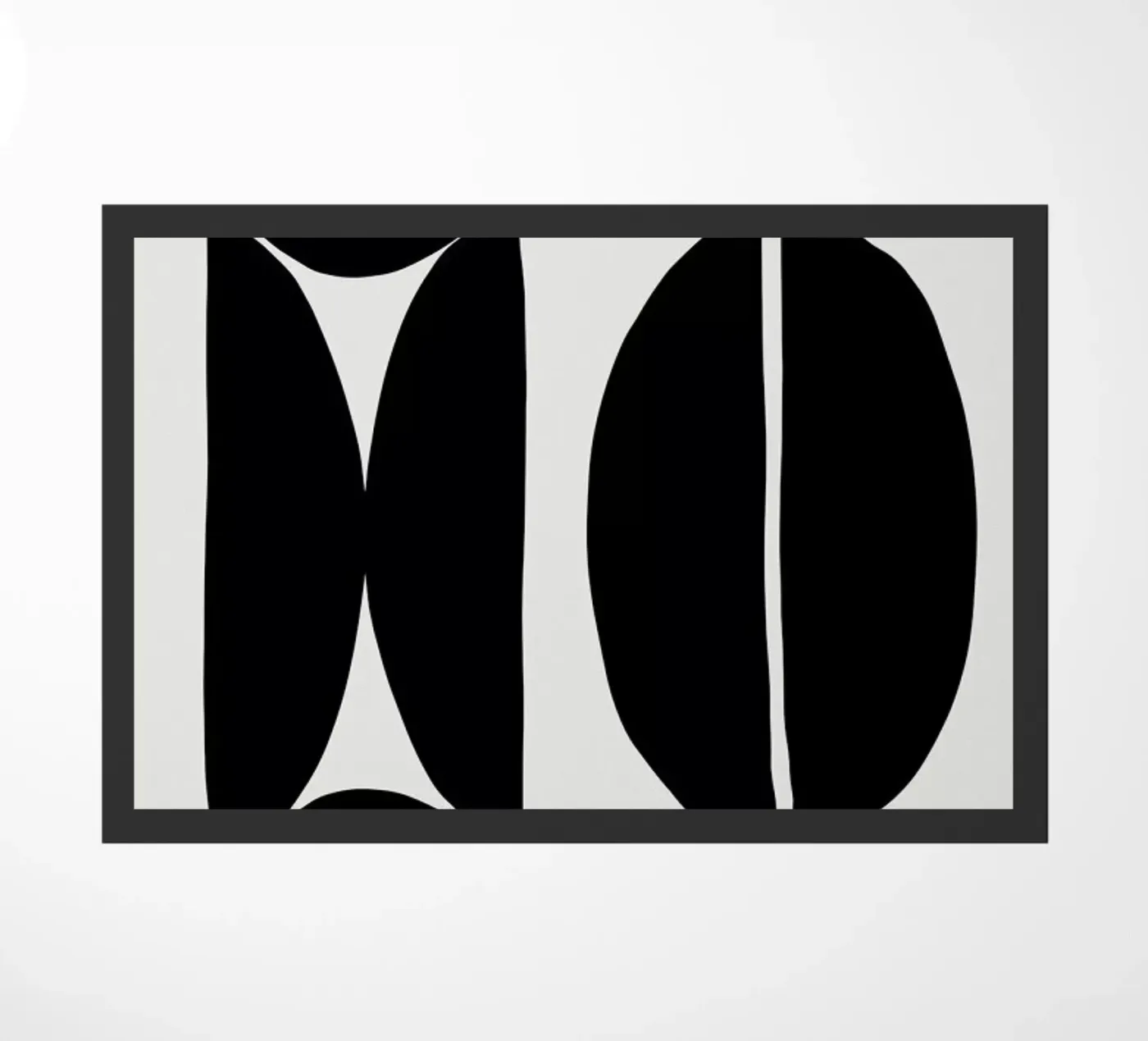 Coffee Bean paillasson de Graphite