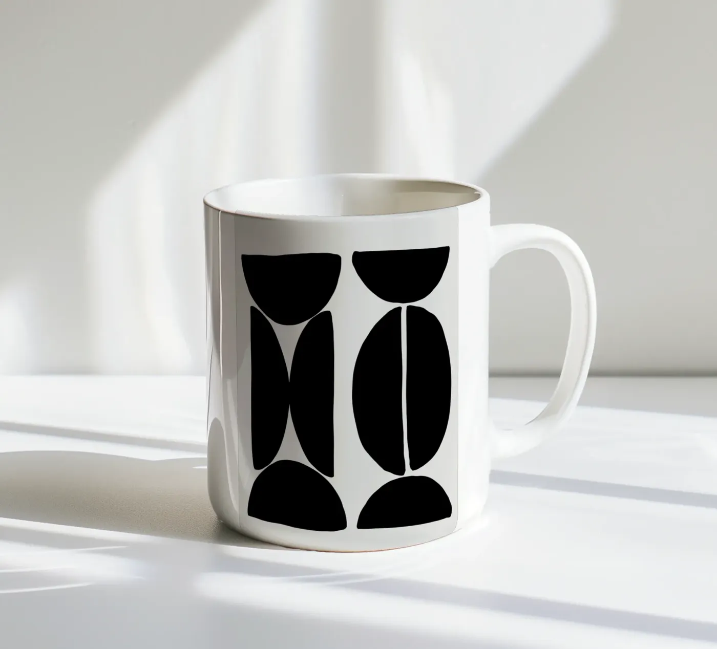 Coffee Bean ceramic mug by Graphite